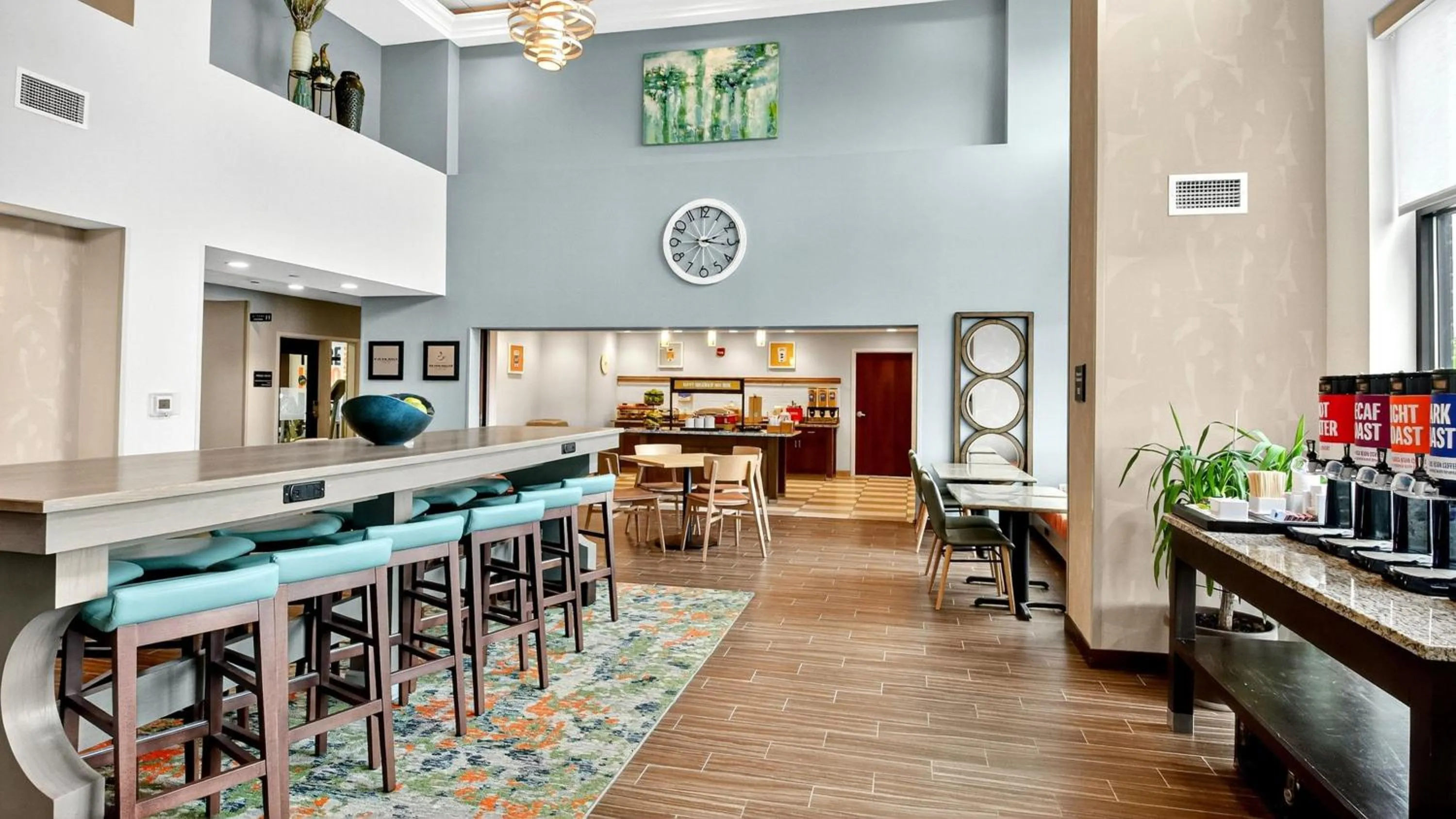 Lobby or reception in Hampton Inn & Suites Chippewa Falls