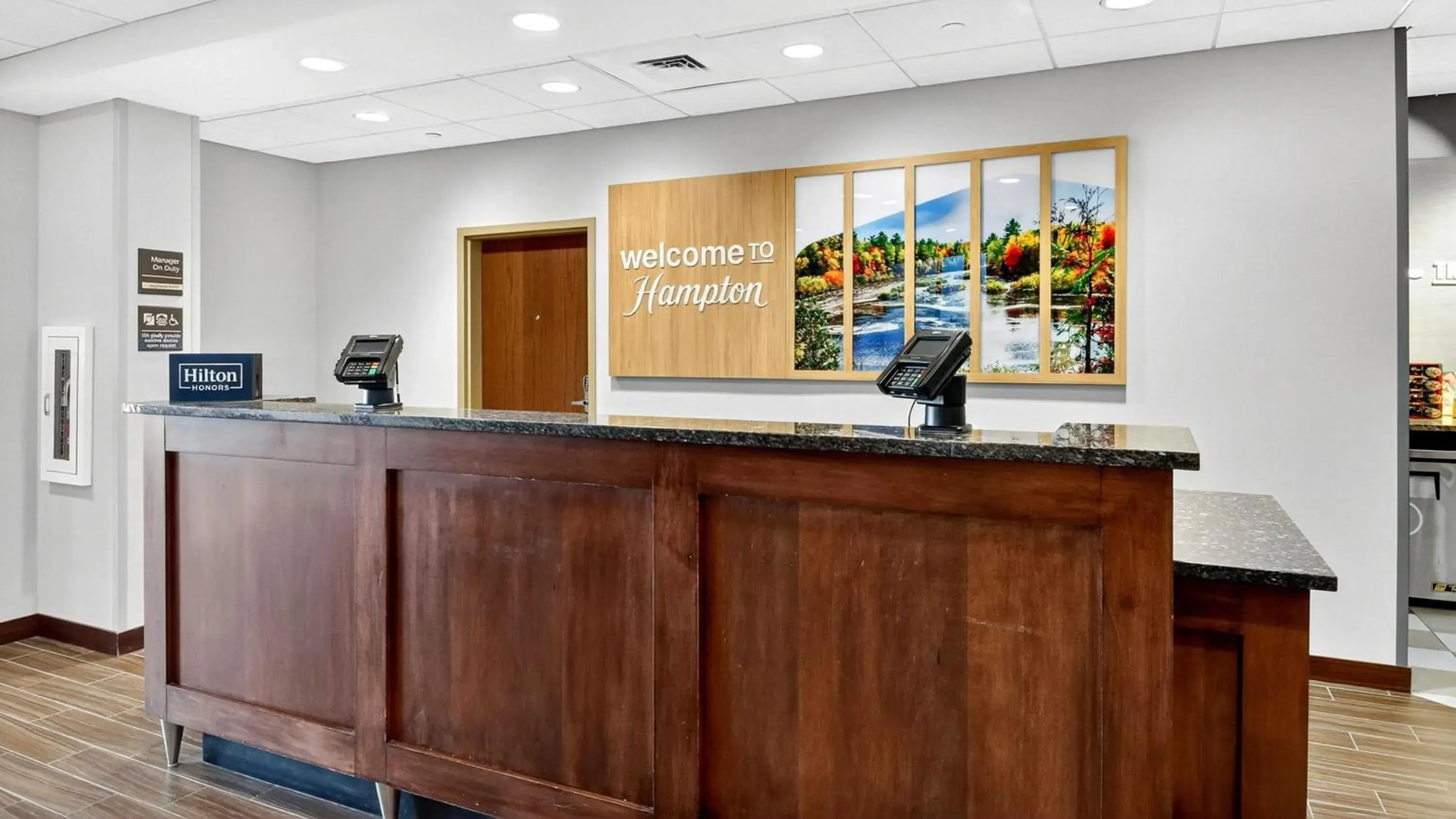Lobby or reception in Hampton Inn & Suites Chippewa Falls Lobby or reception in Hampton Inn & Suites Chippewa Falls