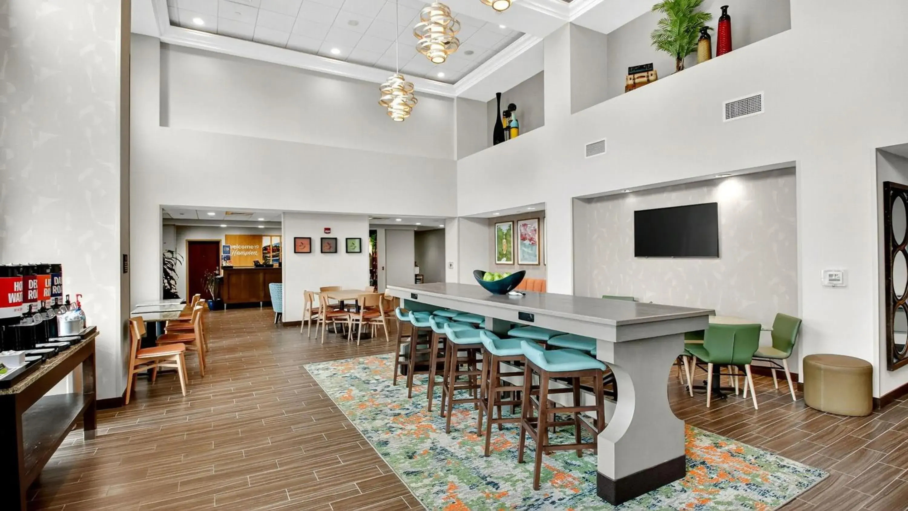 Lobby or reception in Hampton Inn & Suites Chippewa Falls Lobby or reception in Hampton Inn & Suites Chippewa Falls