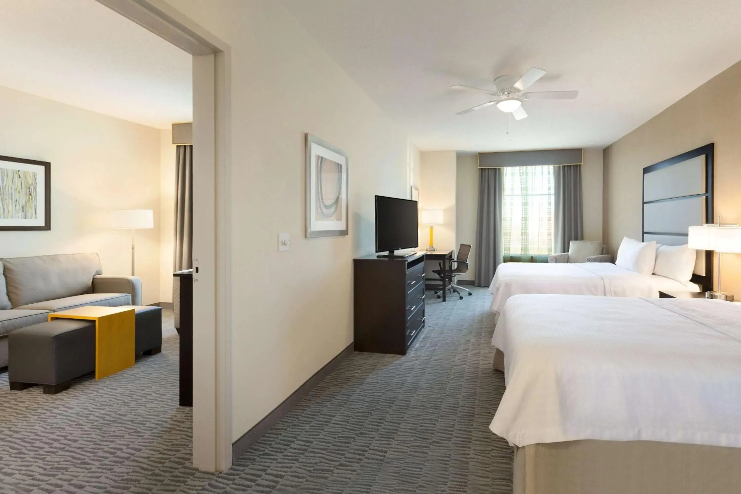 One-Bedroom Queen Suite with Two Queen Beds - Non-Smoking in Homewood Suites by Hilton Frederick One-Bedroom Queen Suite with Two Queen Beds - Non-Smoking in Homewood Suites by Hilton Frederick