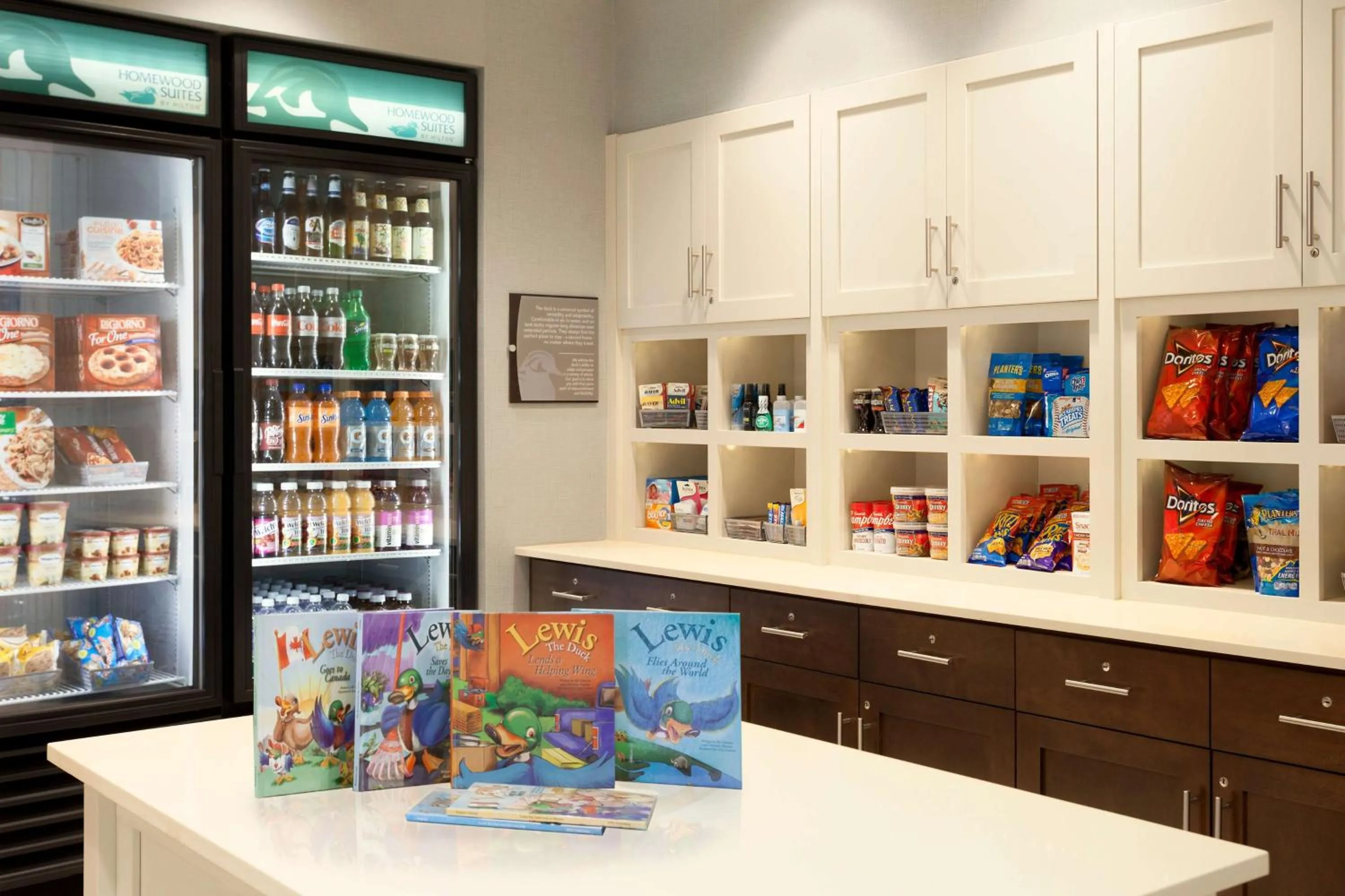 On-site shops in Homewood Suites by Hilton Frederick