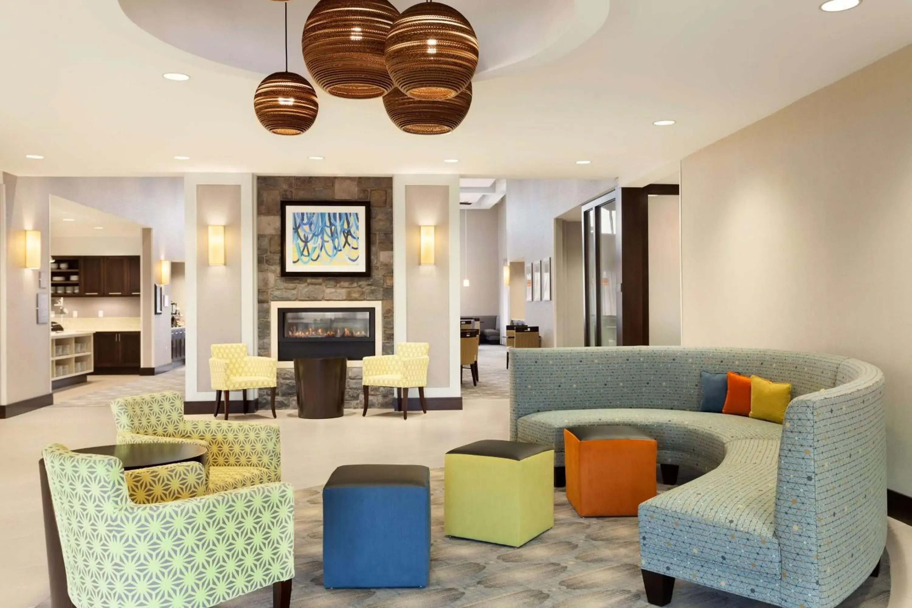 Lobby or reception in Homewood Suites by Hilton Frederick Lobby or reception in Homewood Suites by Hilton Frederick