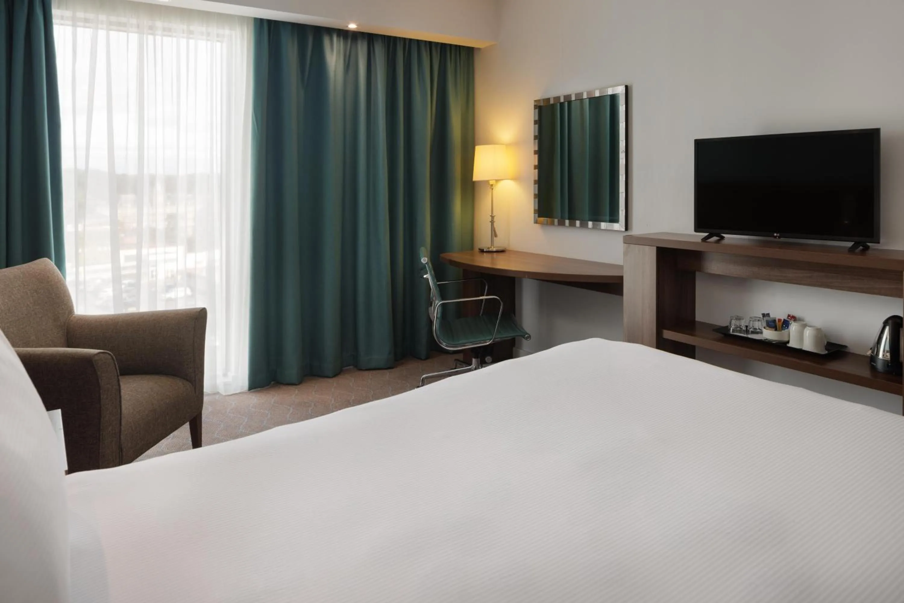 Bedroom, Bed in Hampton by Hilton Bournemouth