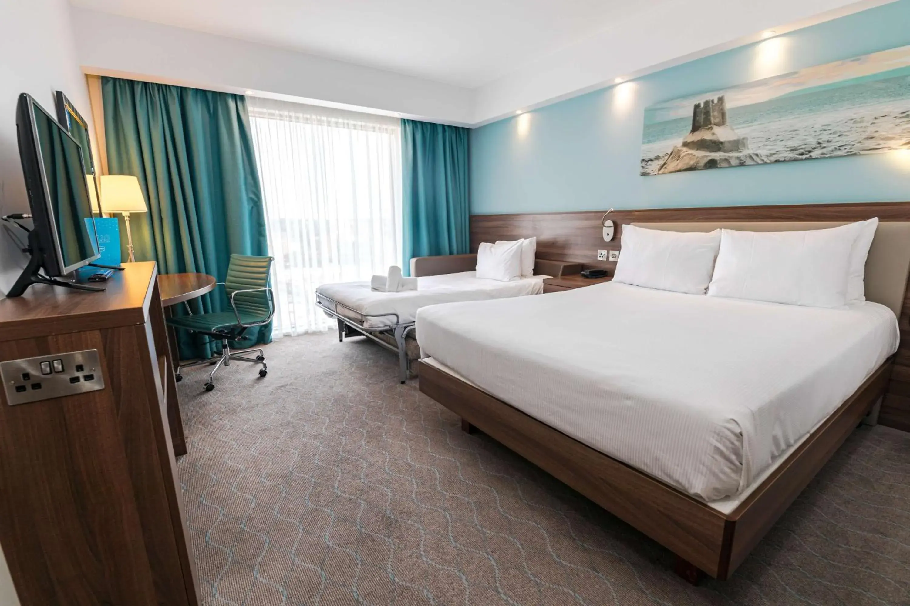 Bed in Hampton by Hilton Bournemouth Bed in Hampton by Hilton Bournemouth