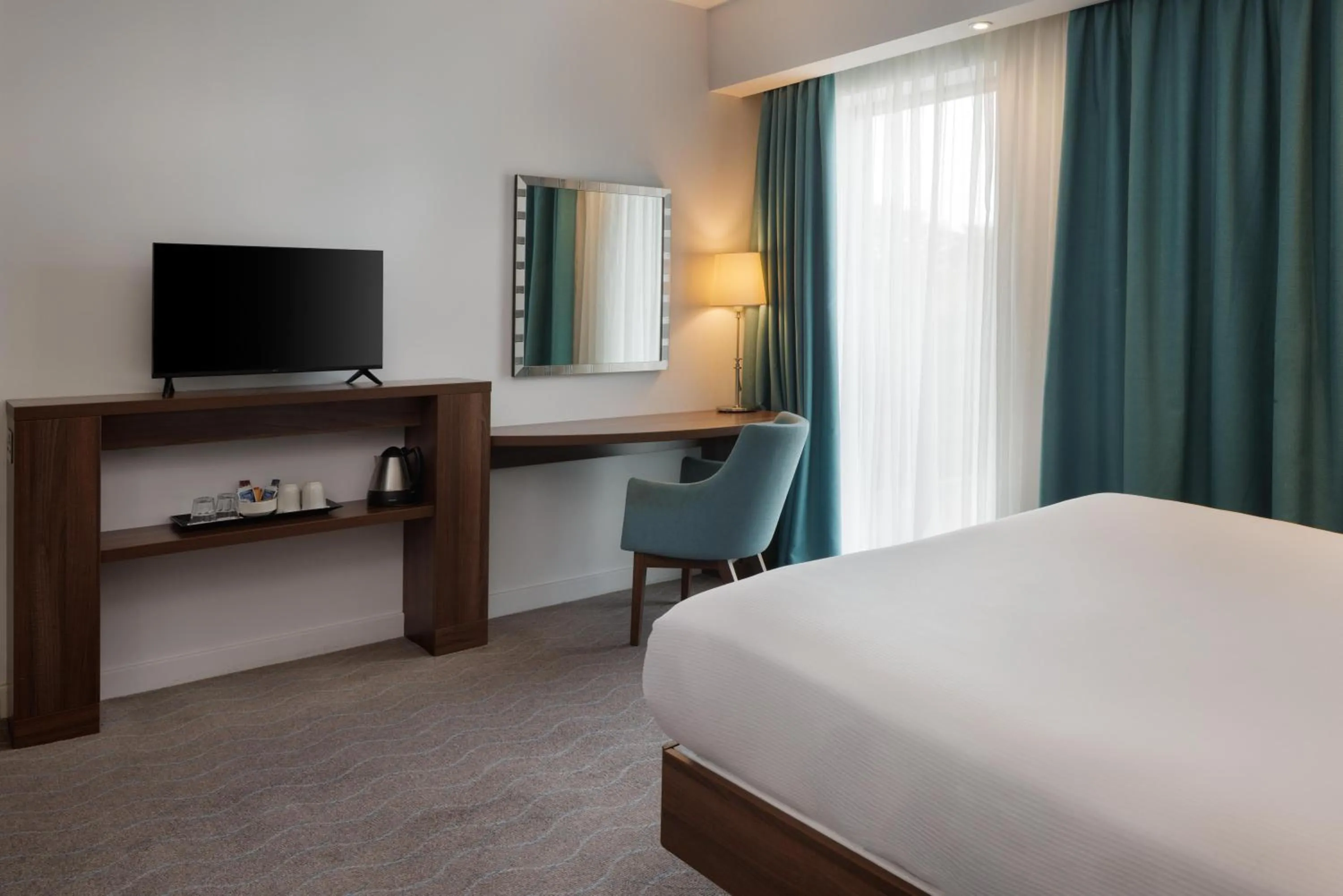 Bedroom, Bed in Hampton by Hilton Bournemouth
