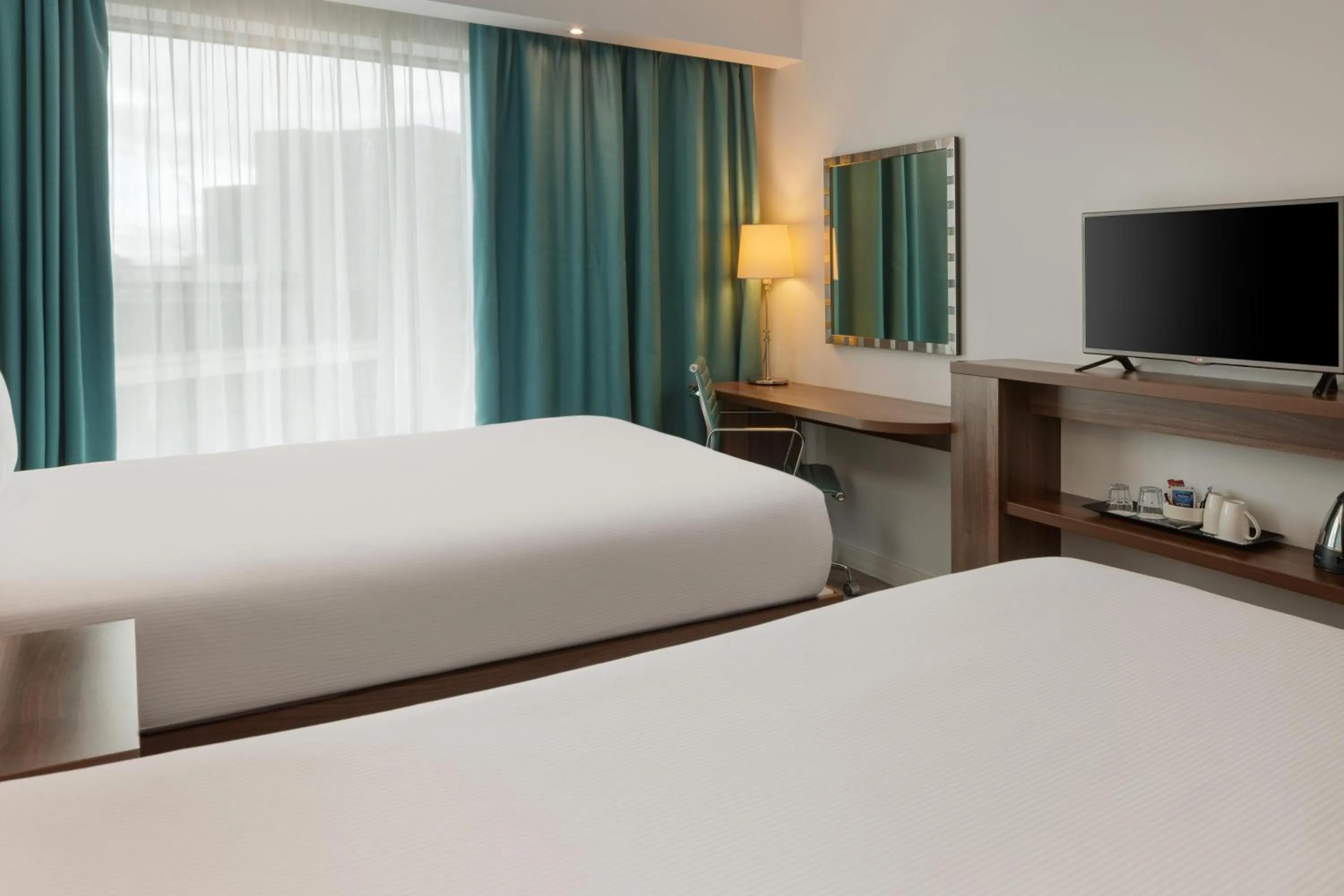 Bedroom, Bed in Hampton by Hilton Bournemouth