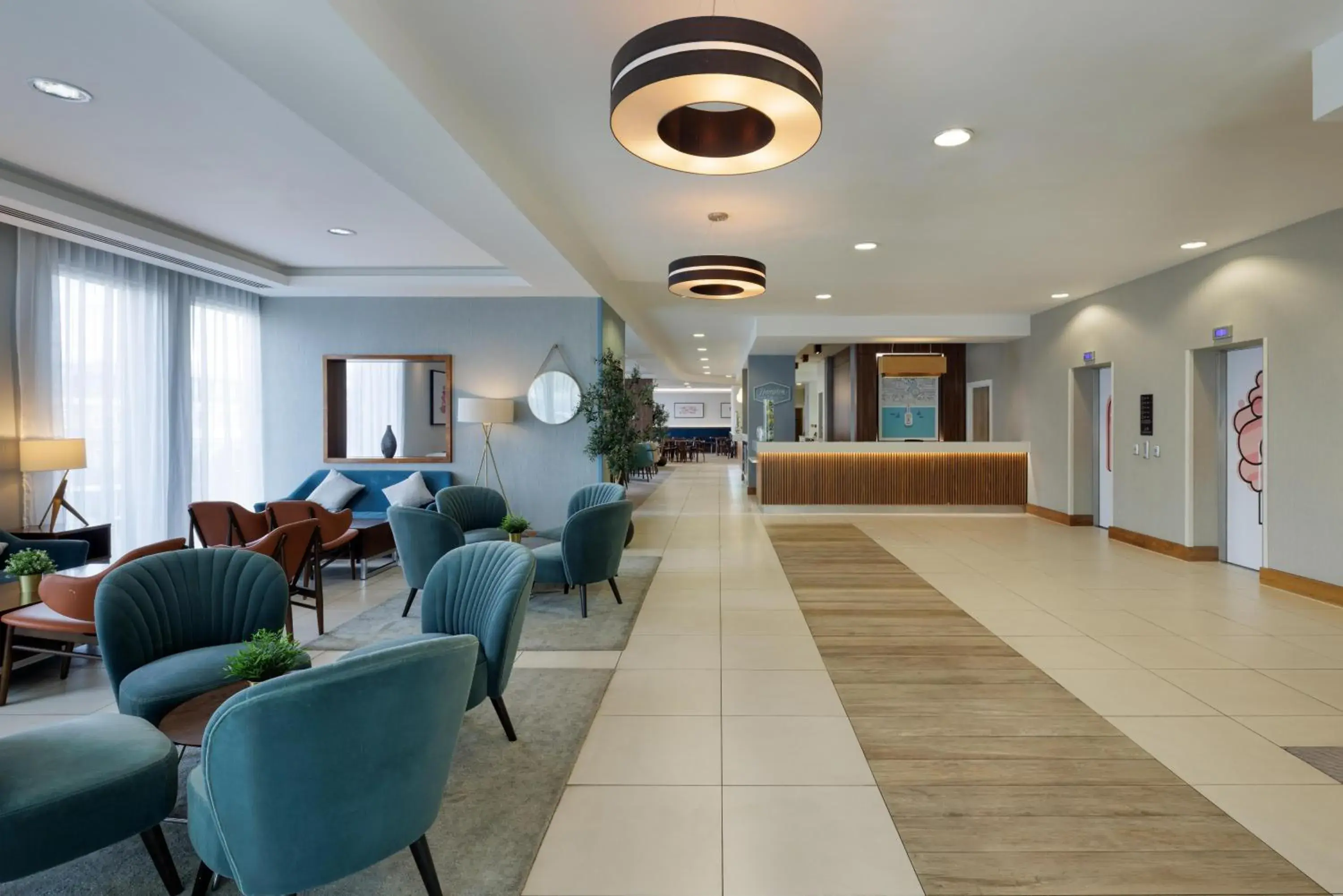 Lobby or reception in Hampton by Hilton Bournemouth Lobby or reception in Hampton by Hilton Bournemouth