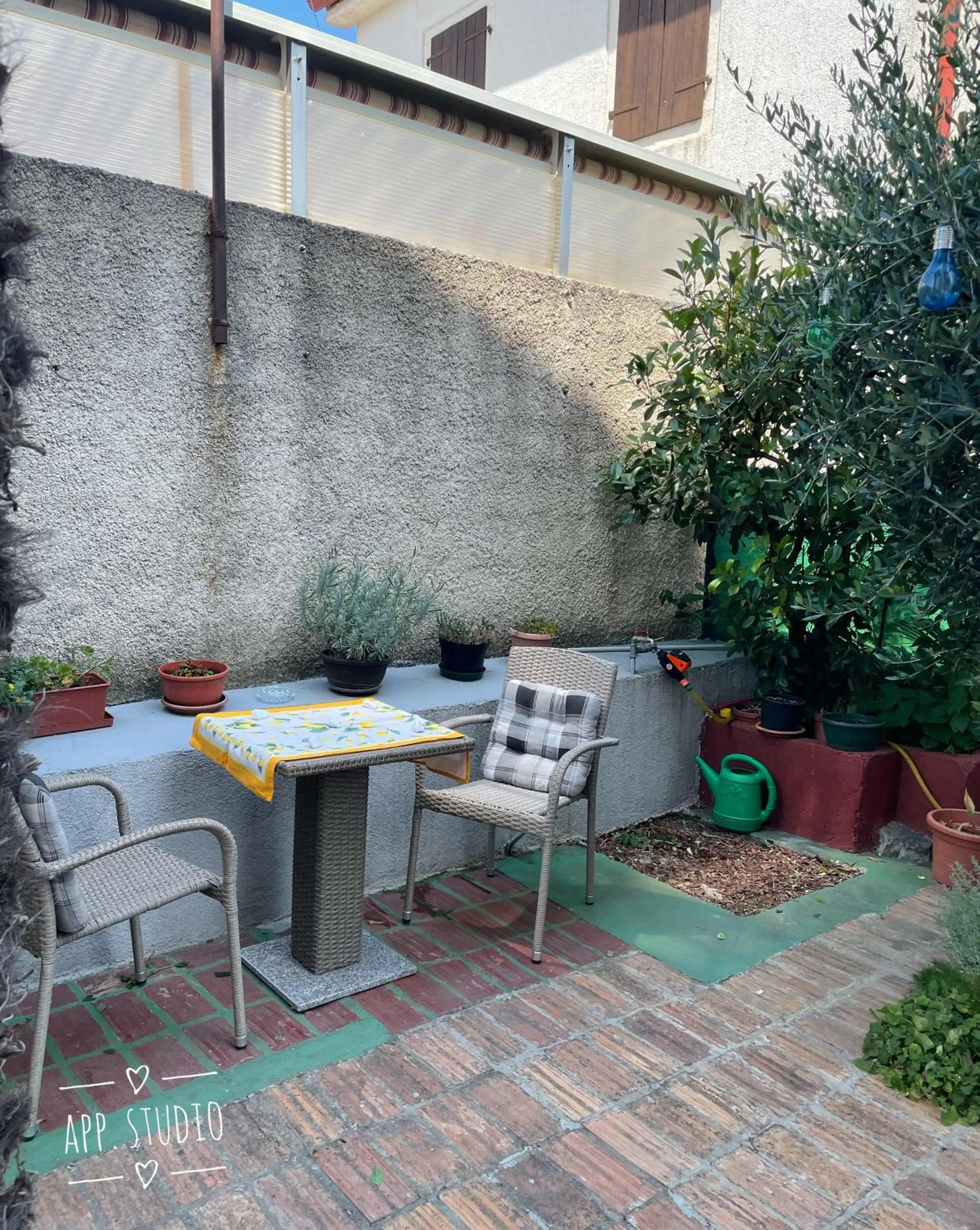 Garden in Apartments Mery