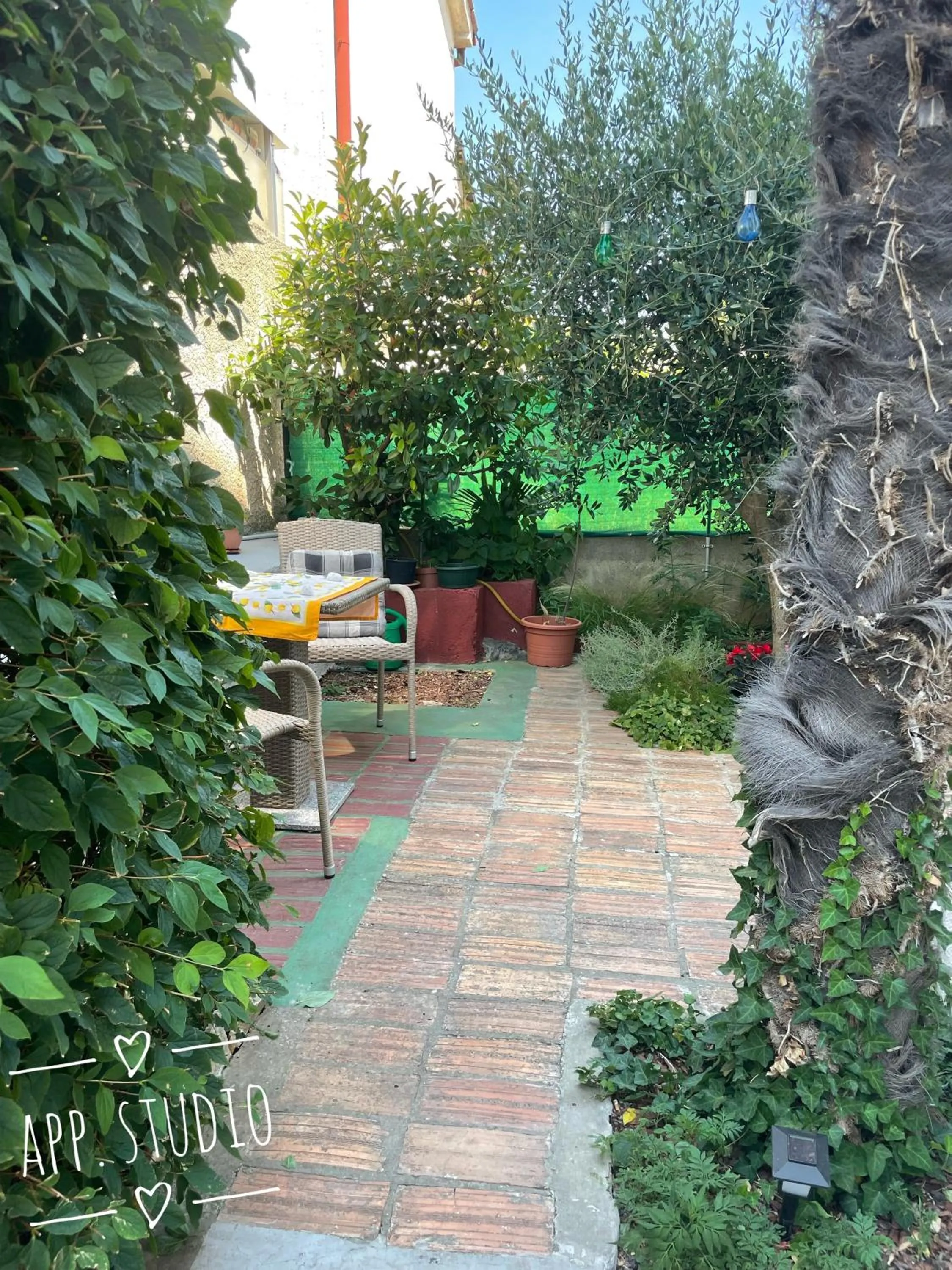 Garden in Apartments Mery