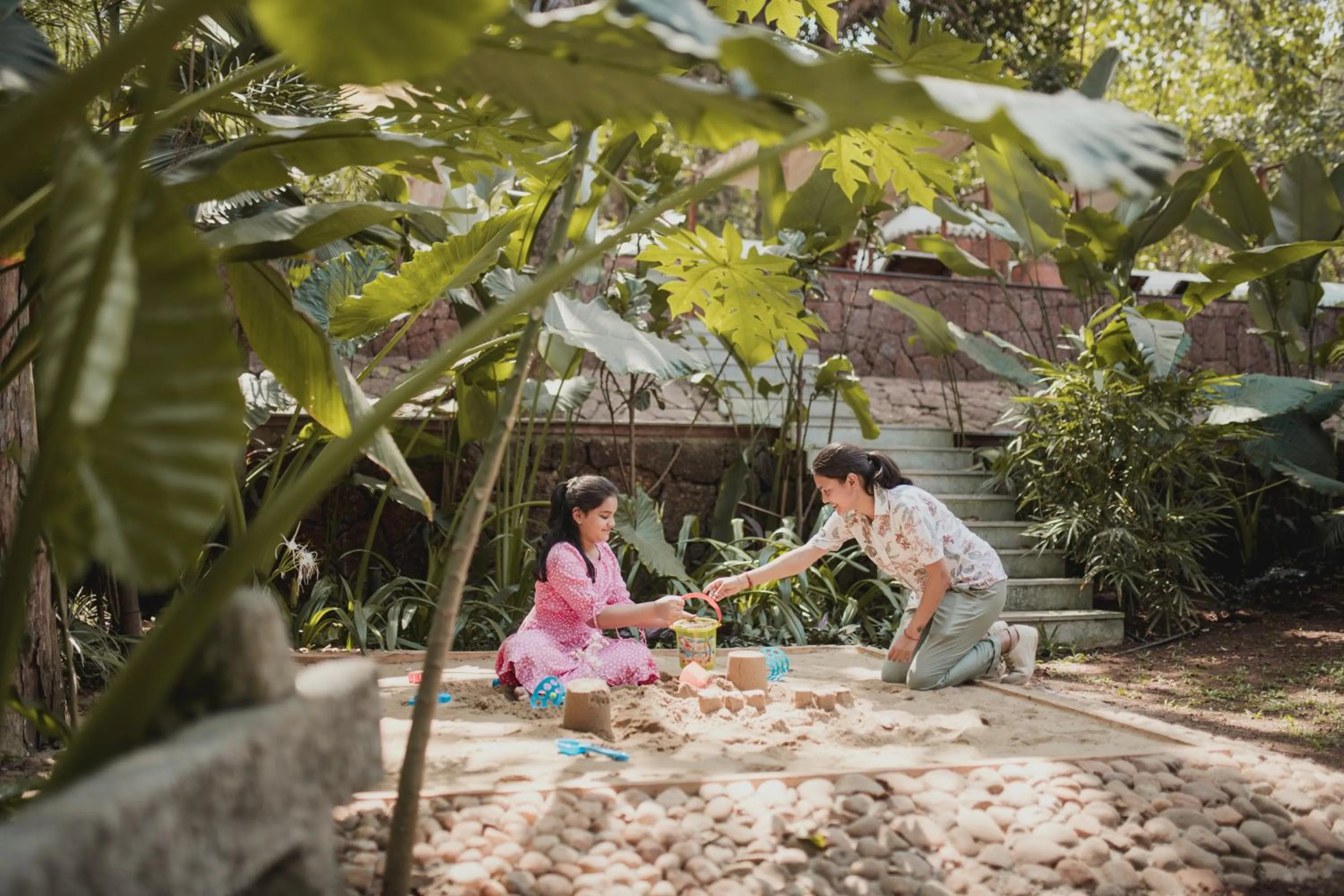 Garden in Brij Paraiso Saligao, Goa - An Indo-Portuguese Villa