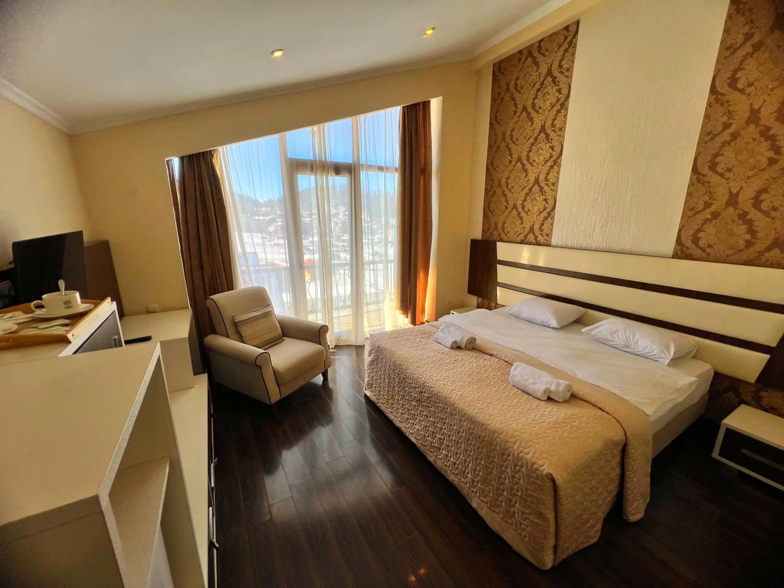 Bed in Travel Inn Bakuriani