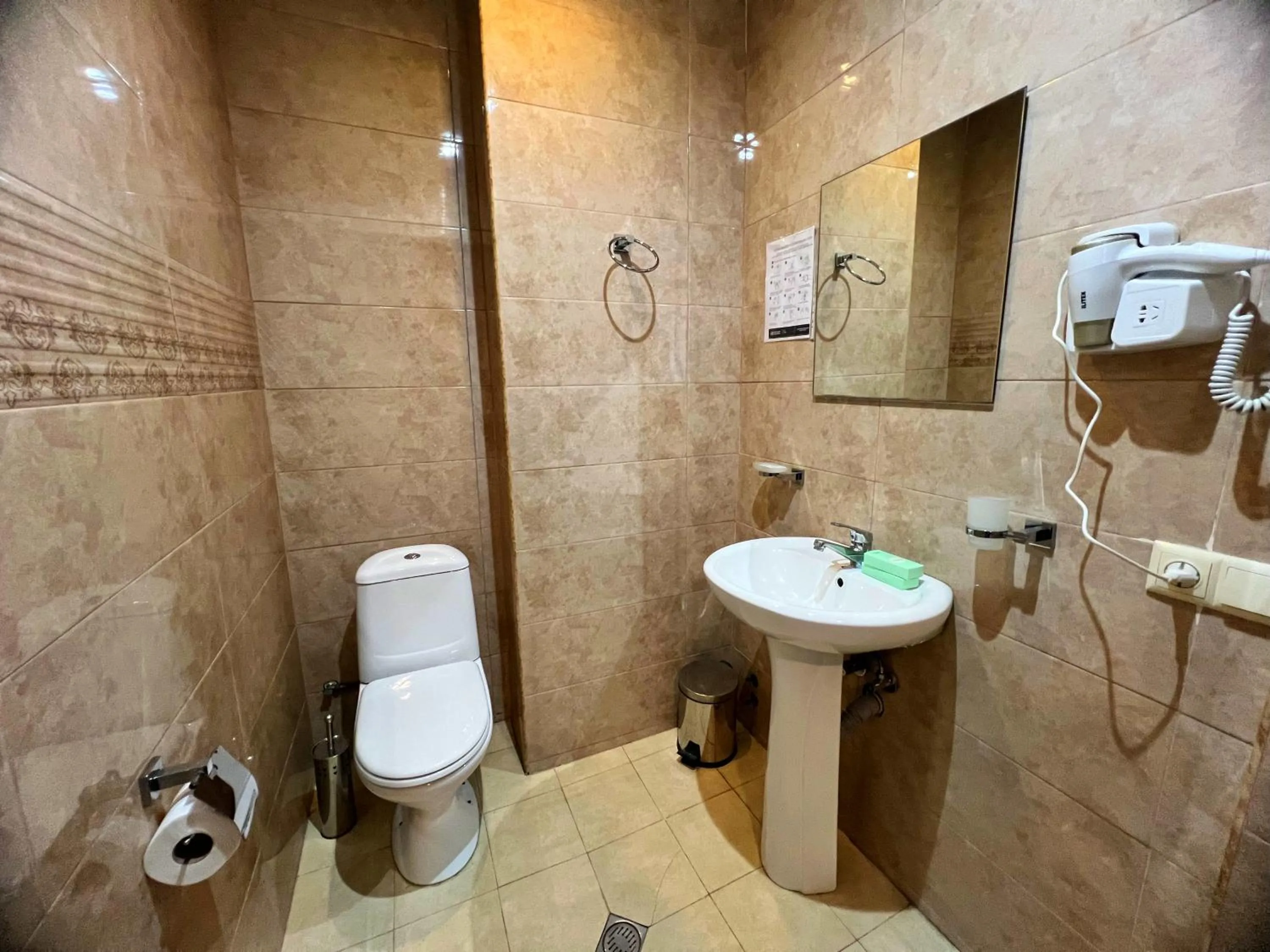 Toilet in Travel Inn Bakuriani