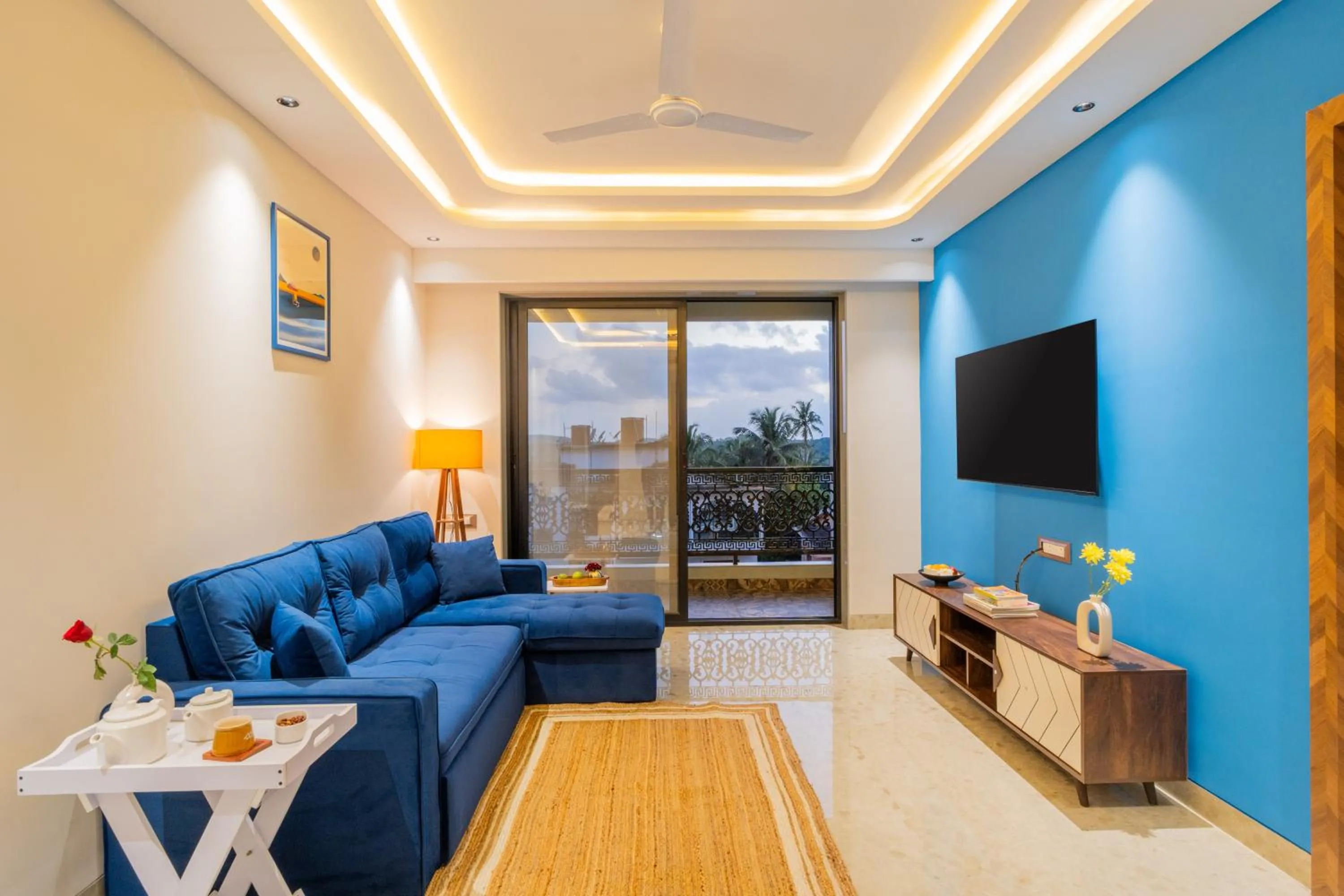 ELIVAAS Kamerios Maris 1BHK Apartment with Jacuzzi