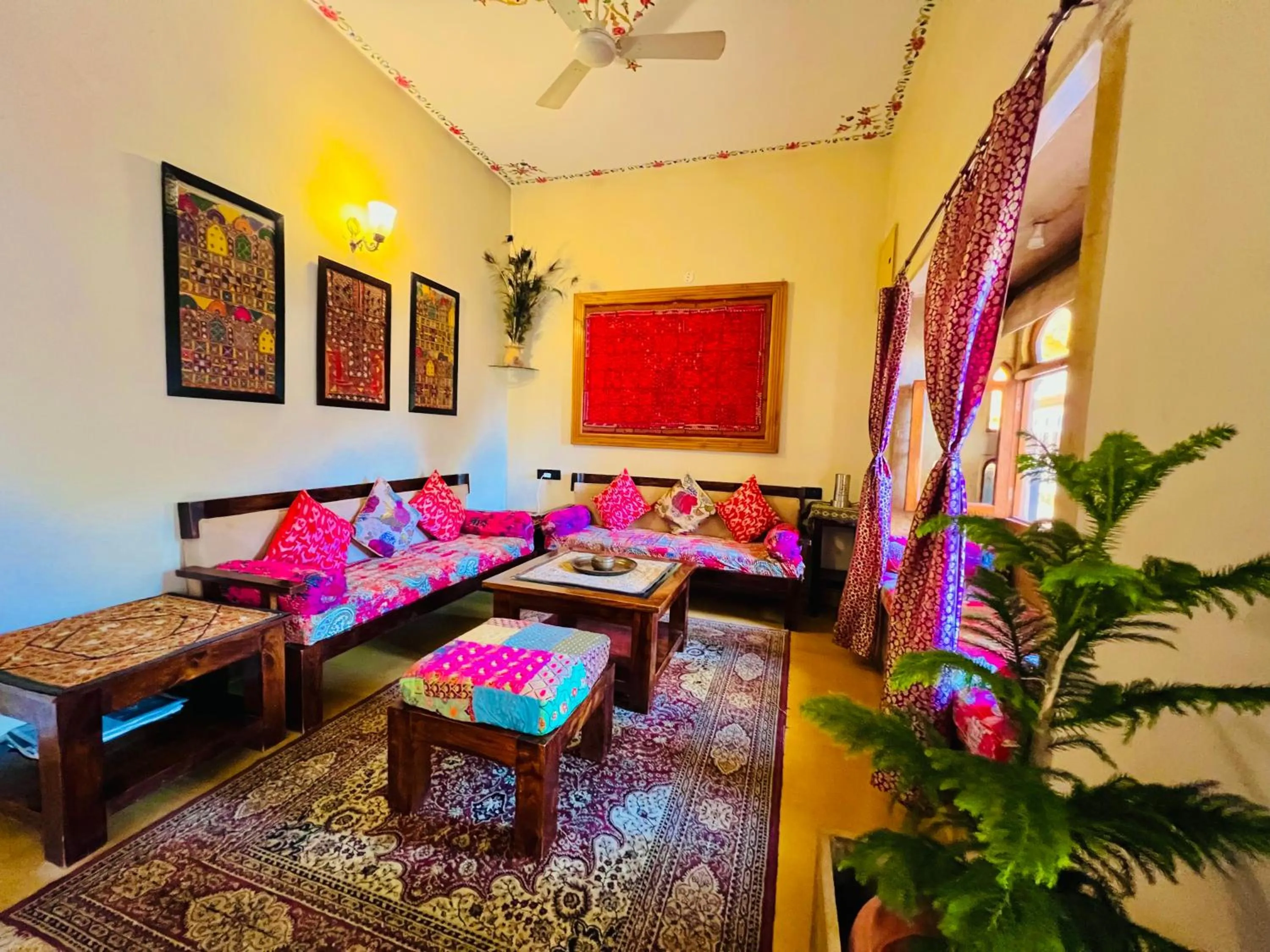 Lobby or reception in Hotel Jaisan Haveli