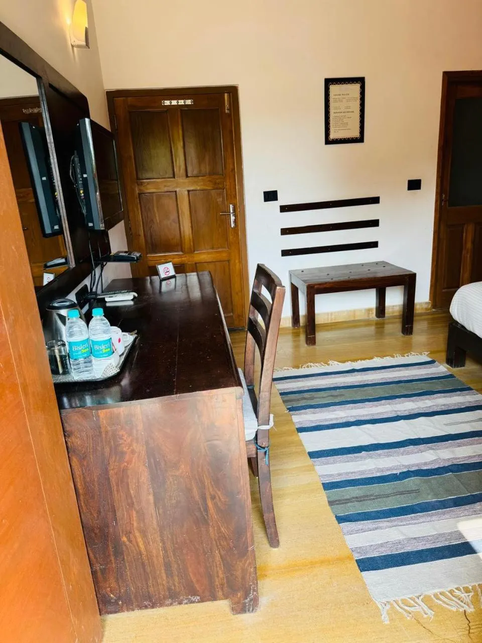 Seating area in Hotel Jaisan Haveli