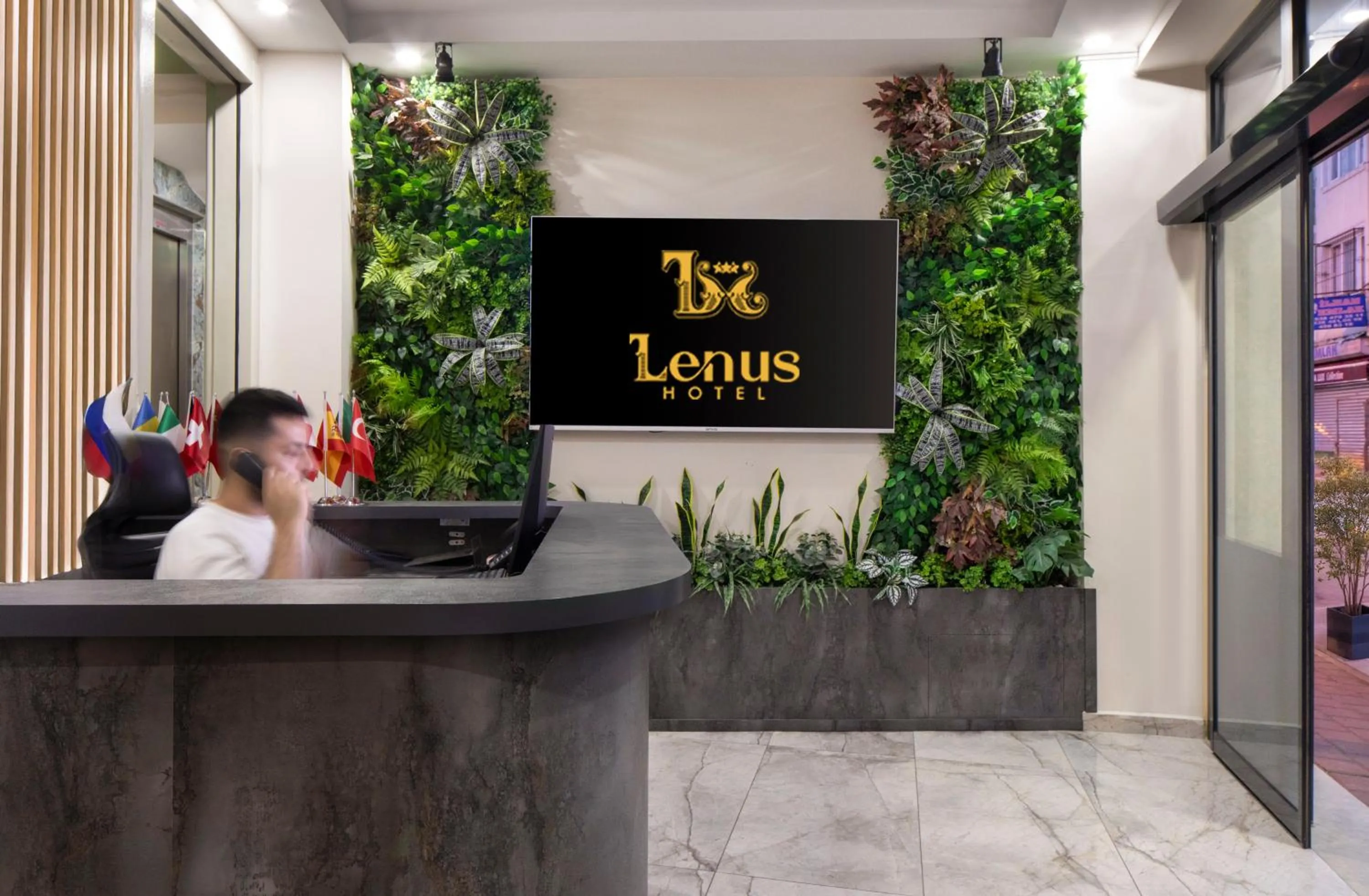 Lobby or reception in Lenus Hagia Sophia Hotel