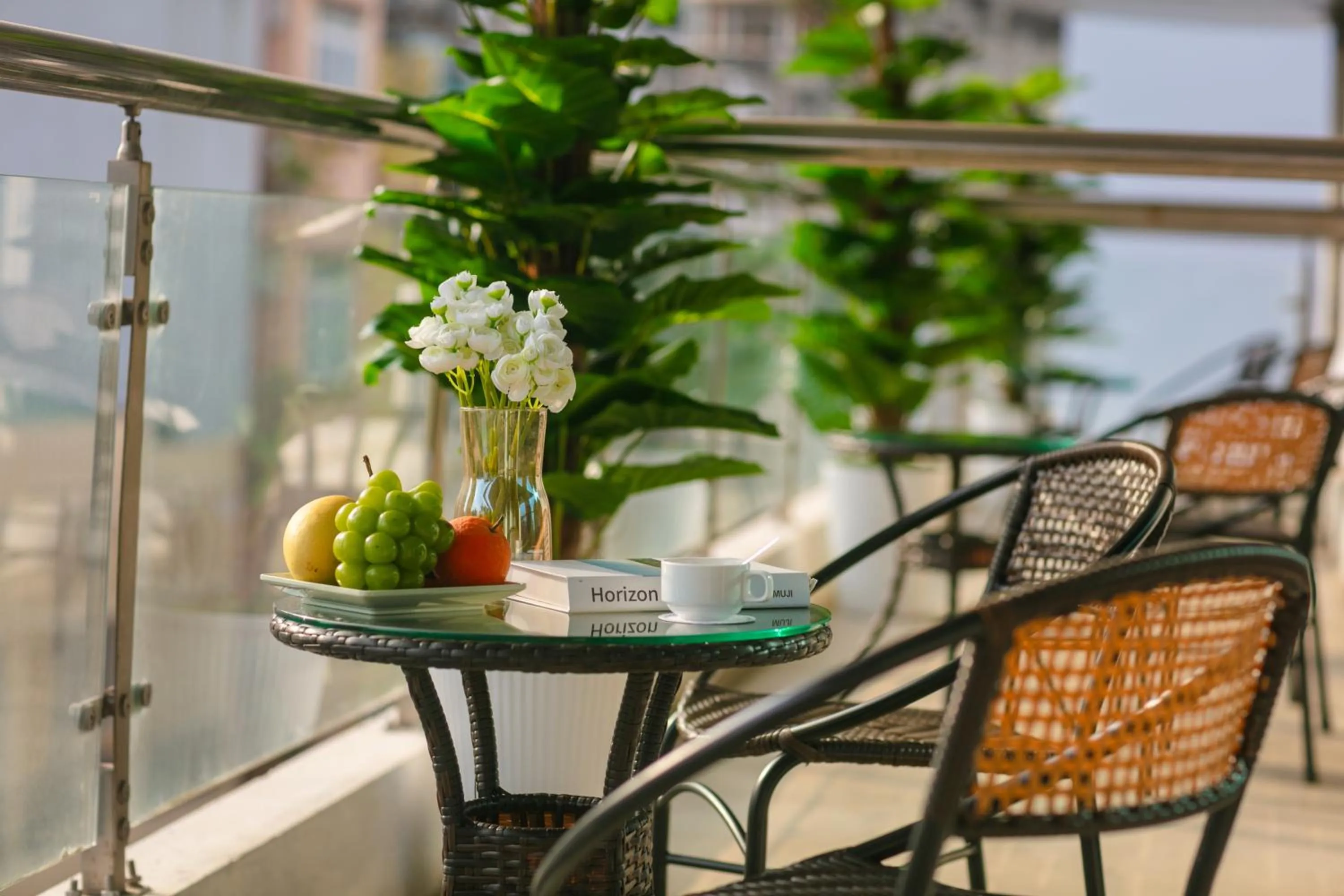 Patio in Sao Mai Boutique Hotel