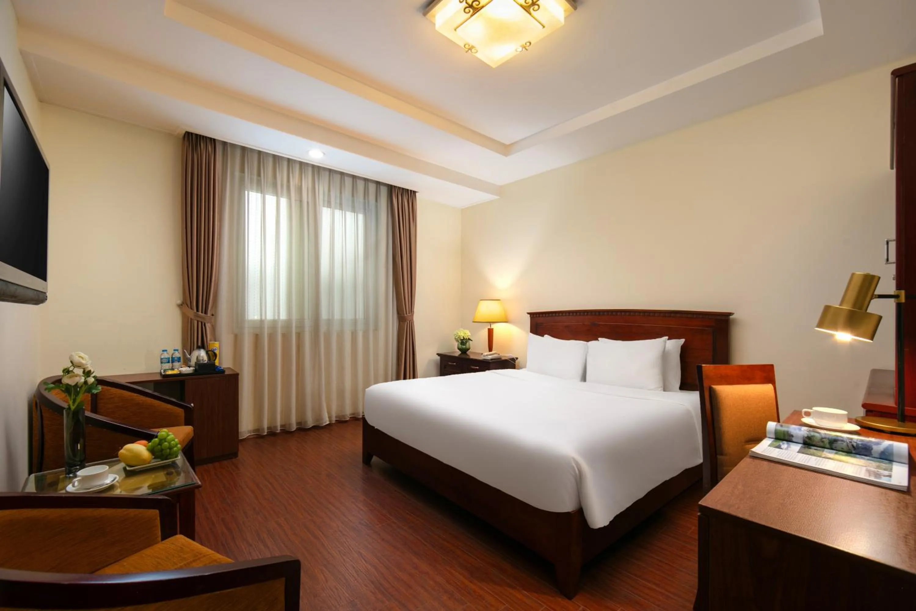 Bed in Sao Mai Boutique Hotel