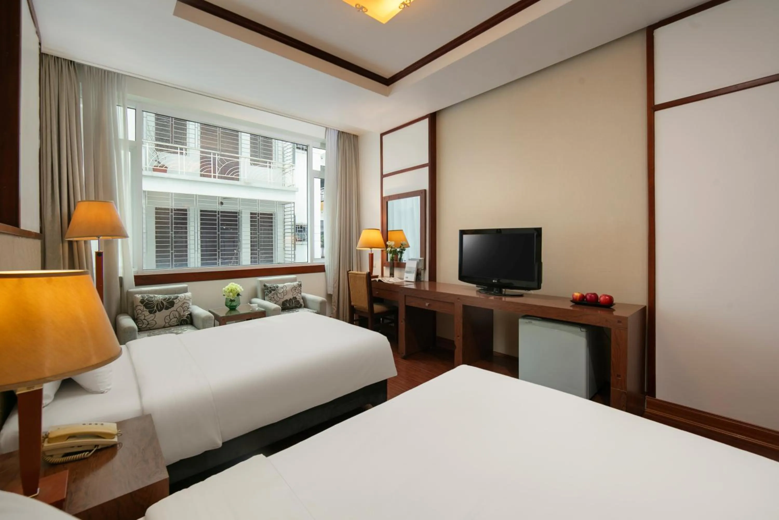 Bed in Sao Mai Boutique Hotel