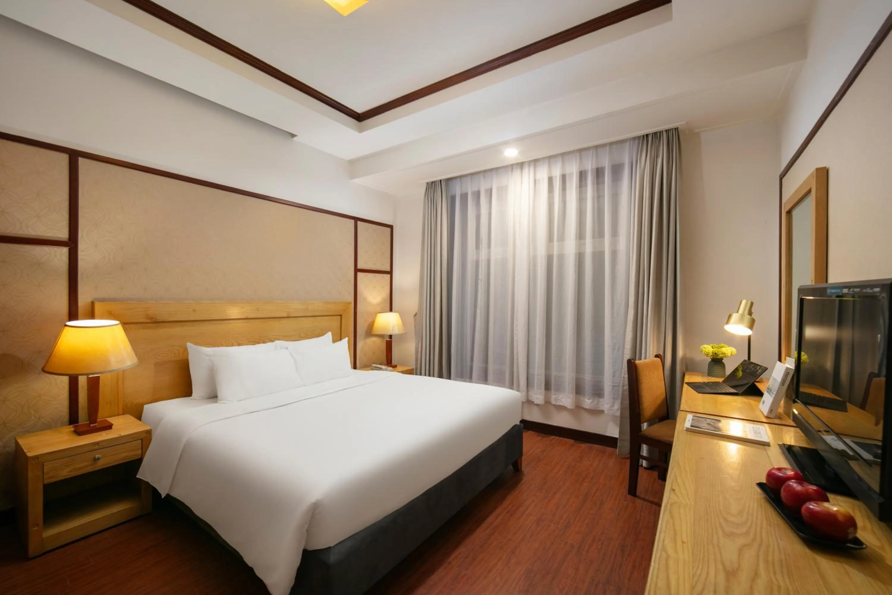 Bed in Sao Mai Boutique Hotel