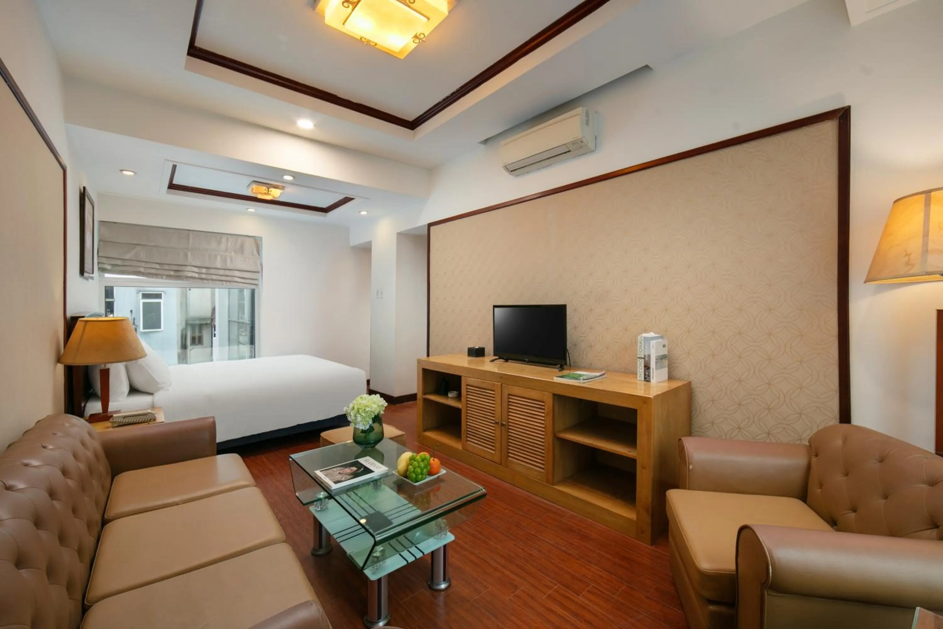 Bed in Sao Mai Boutique Hotel