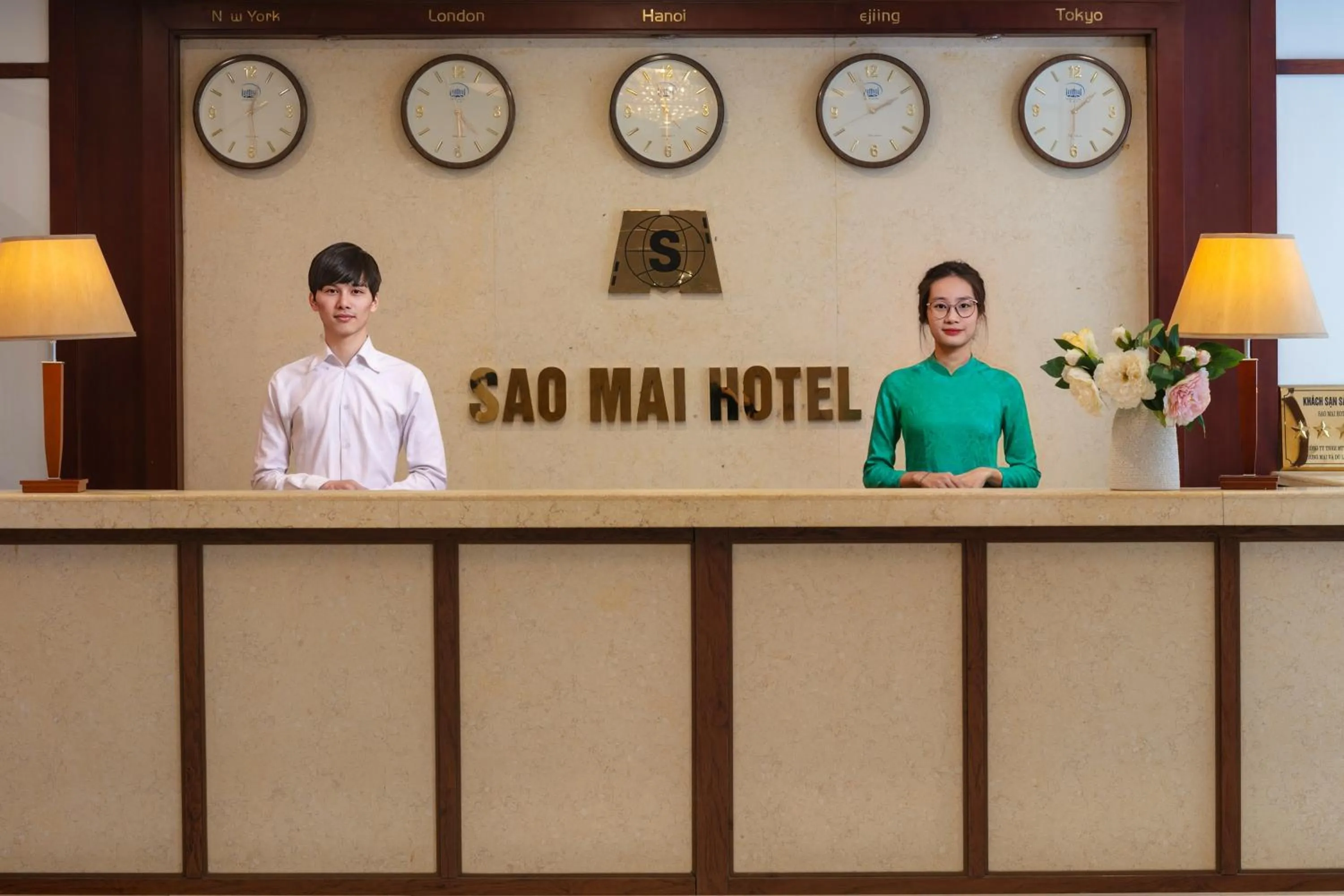 Staff in Sao Mai Boutique Hotel