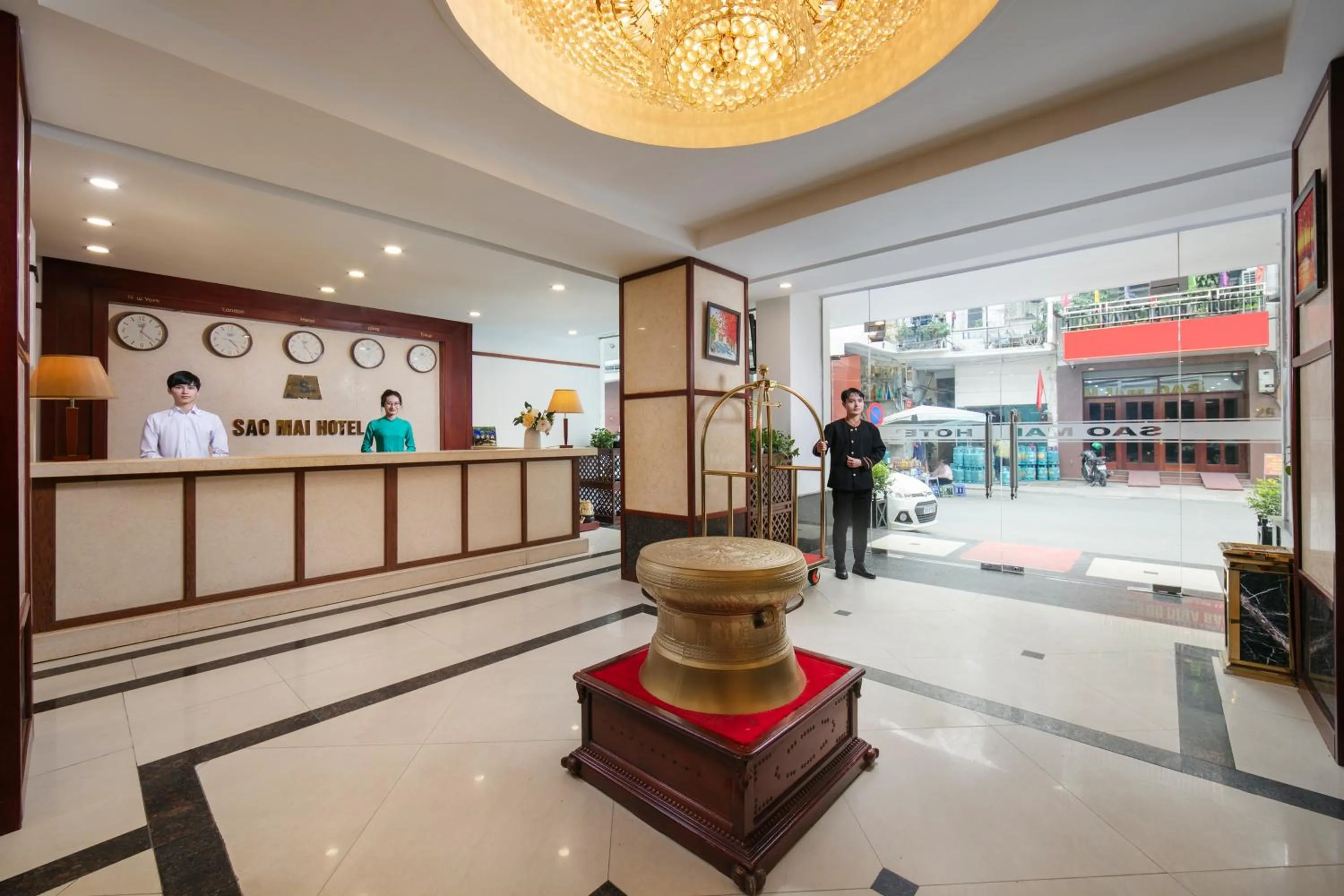 Staff in Sao Mai Boutique Hotel