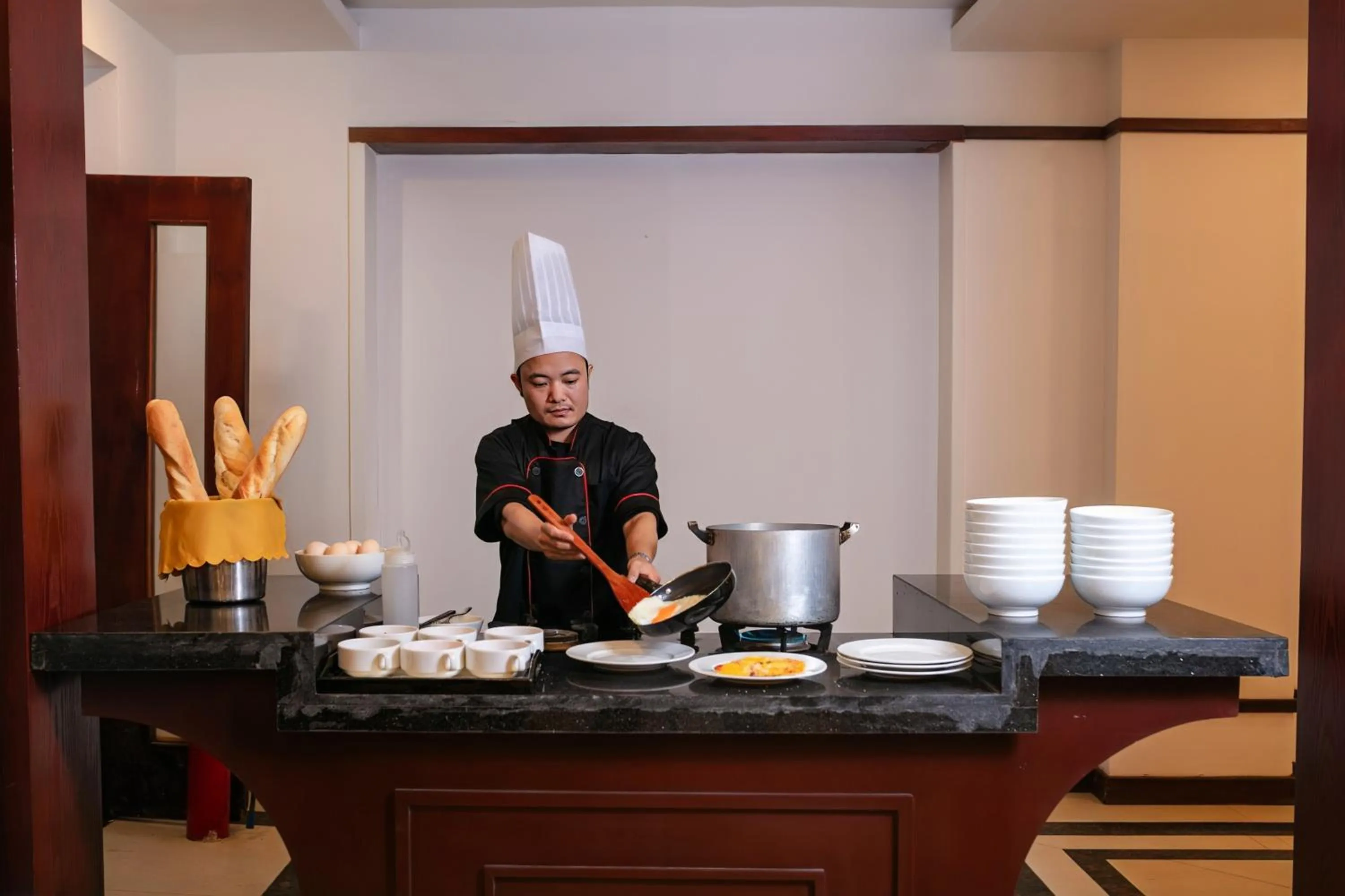 Restaurant/places to eat in Sao Mai Boutique Hotel