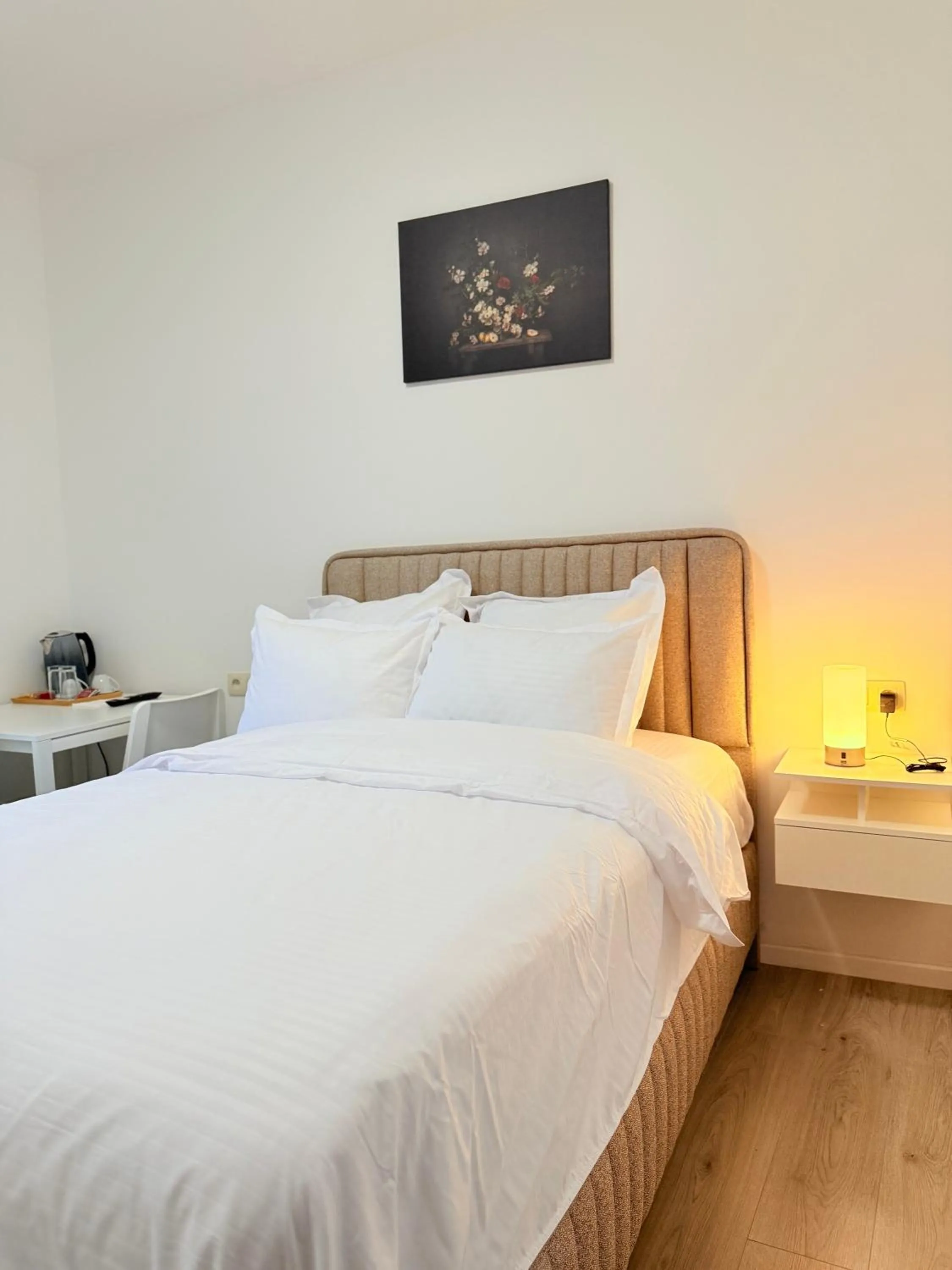 Bed in chambre double