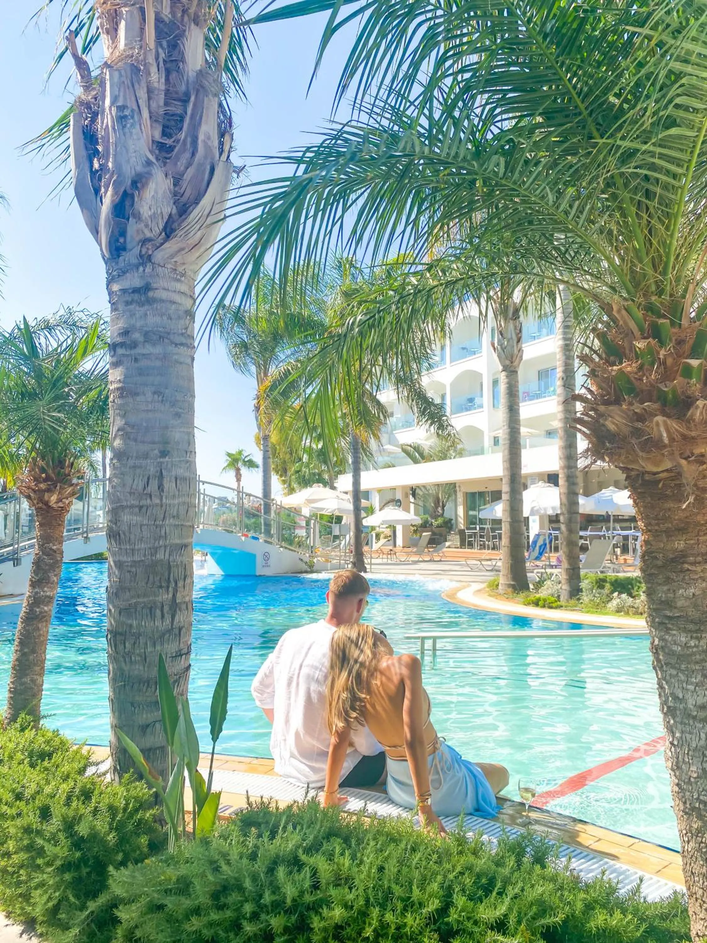 Swimming pool in Anesis Hotel