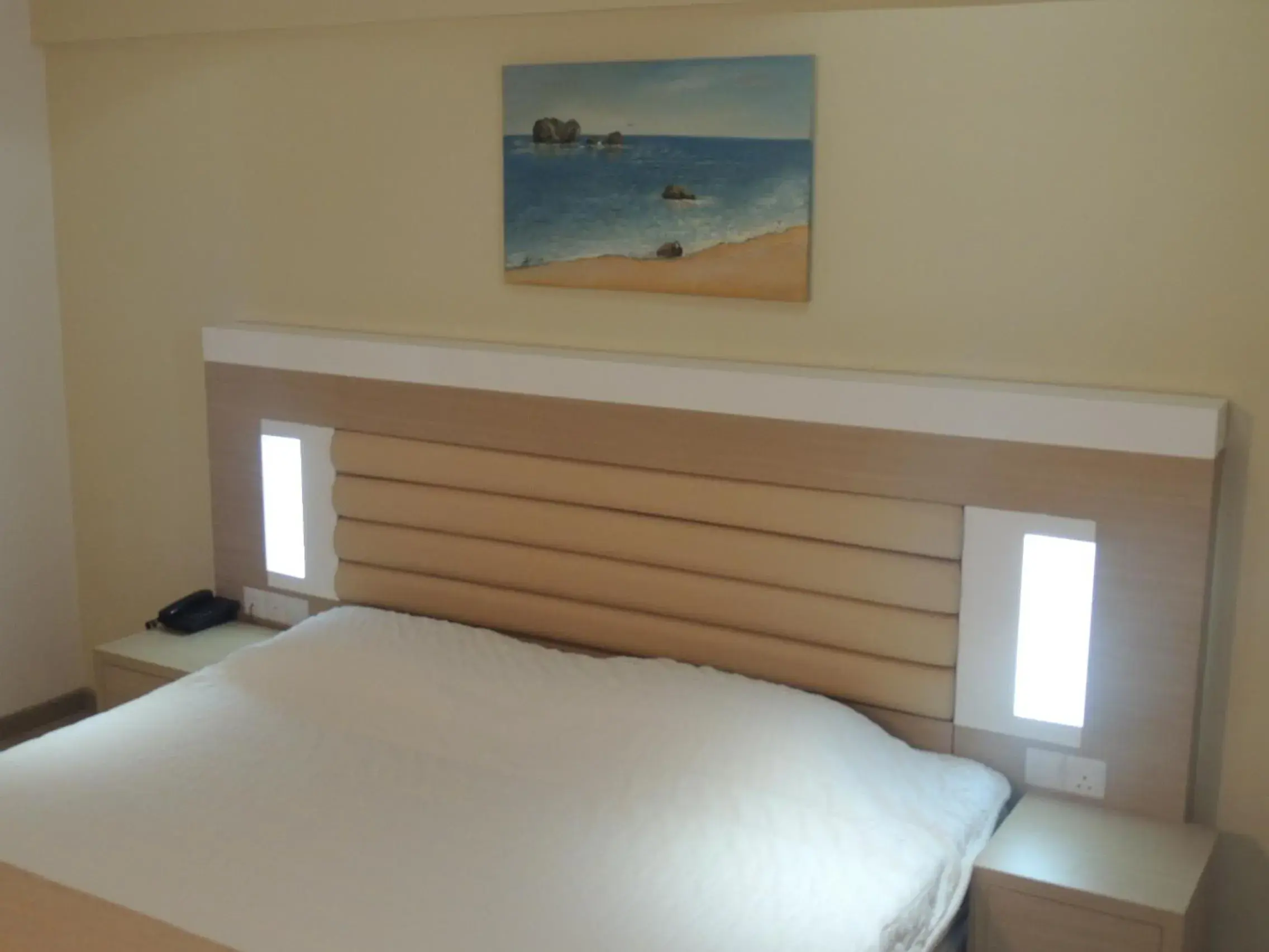 Bed in Anesis Hotel Bed in Anesis Hotel