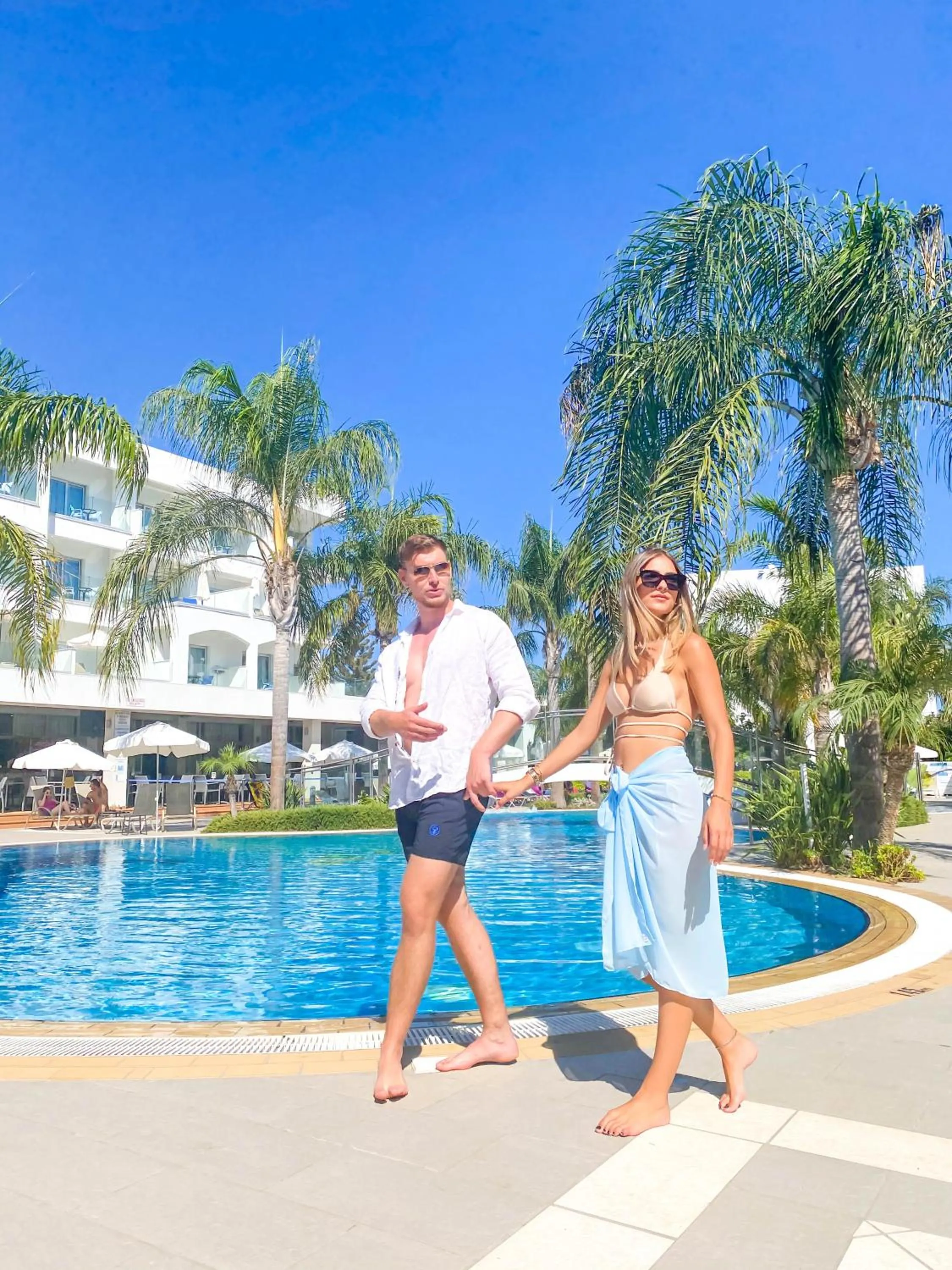 Swimming pool in Anesis Hotel