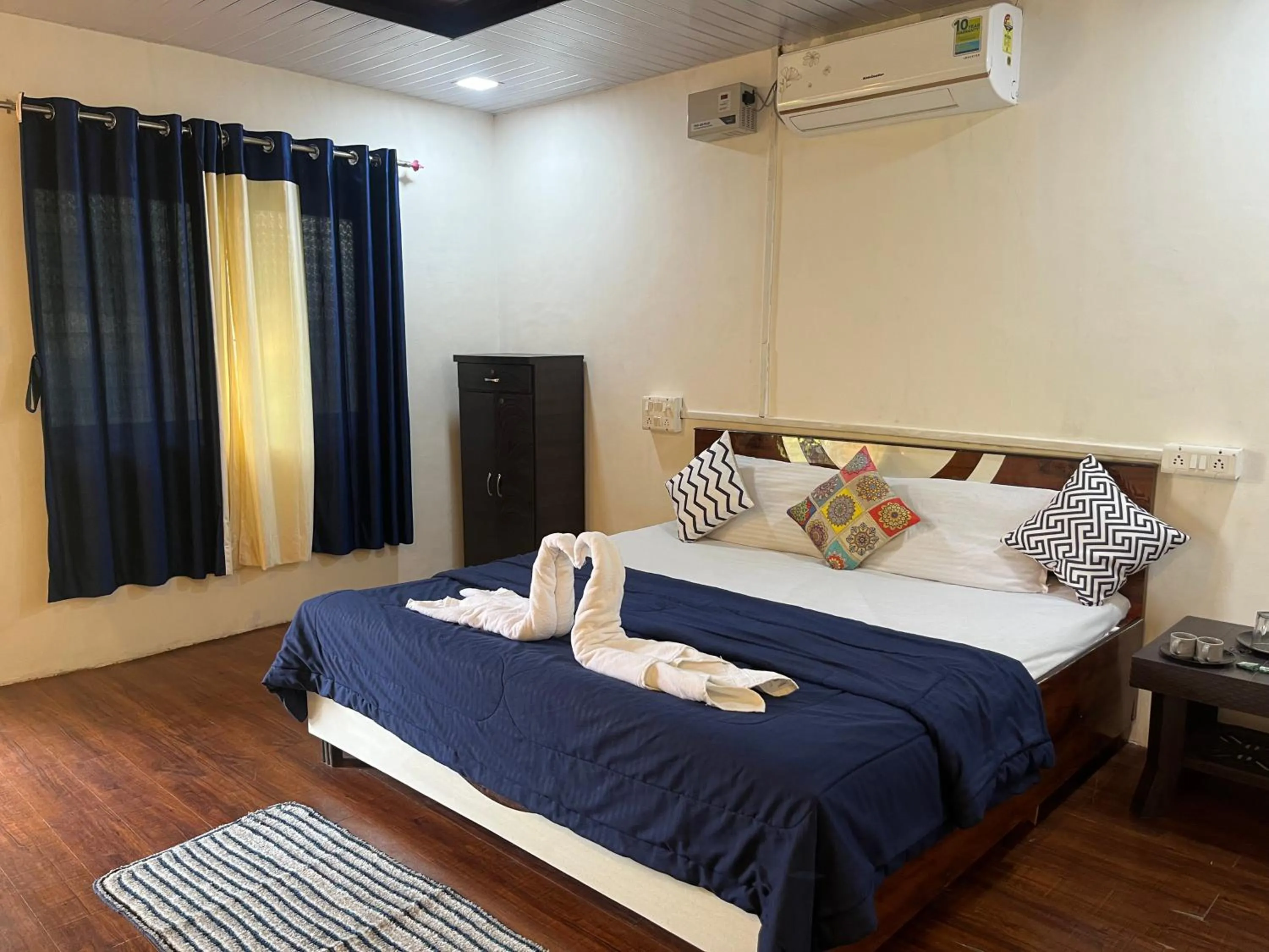 Bedroom in RK'S Resort Karjat