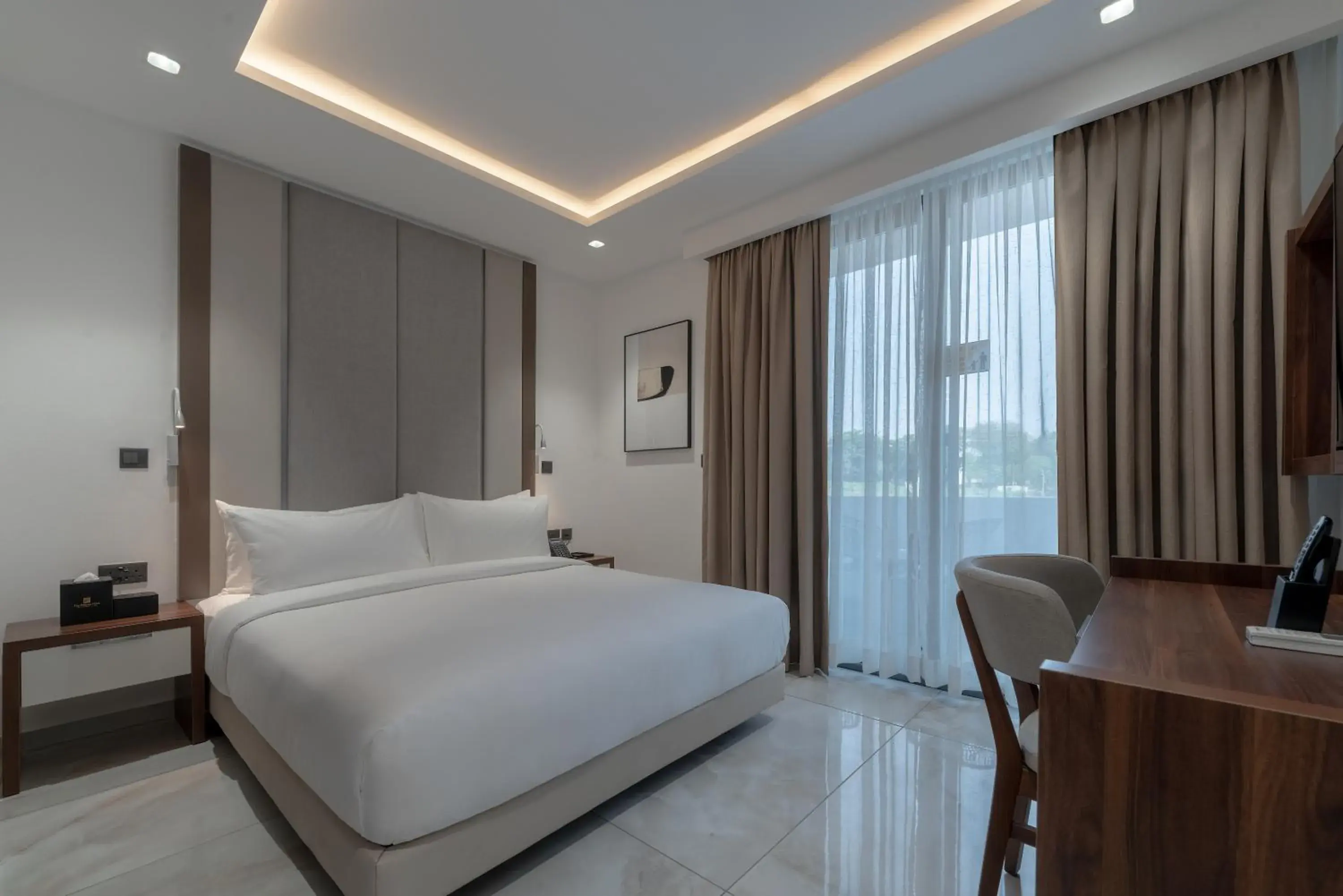 Bedroom, Bed in The Pelican Hotel Cantonments Accra Bedroom, Bed in The Pelican Hotel Cantonments Accra