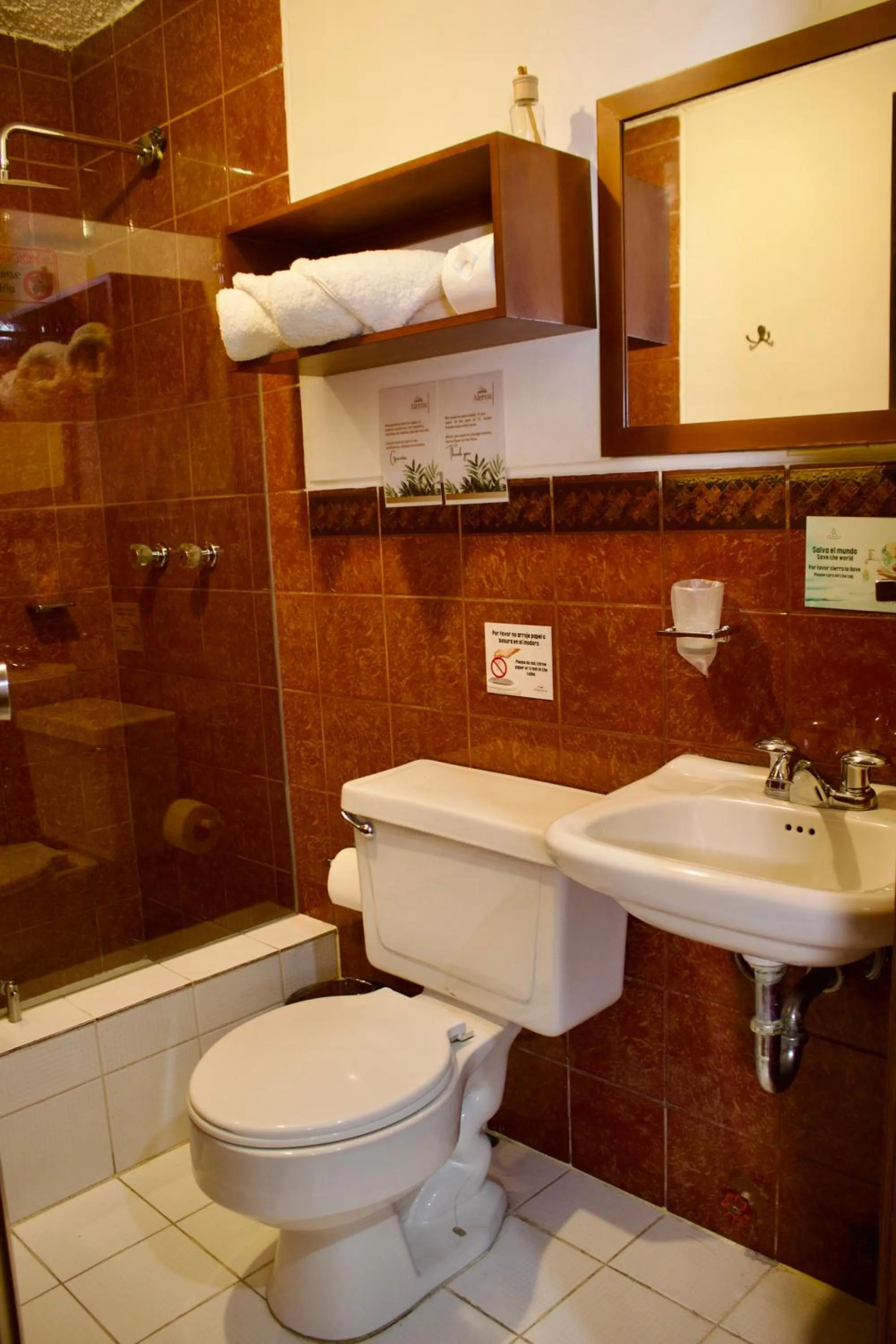 Bathroom in Aleros Hotel Boutique