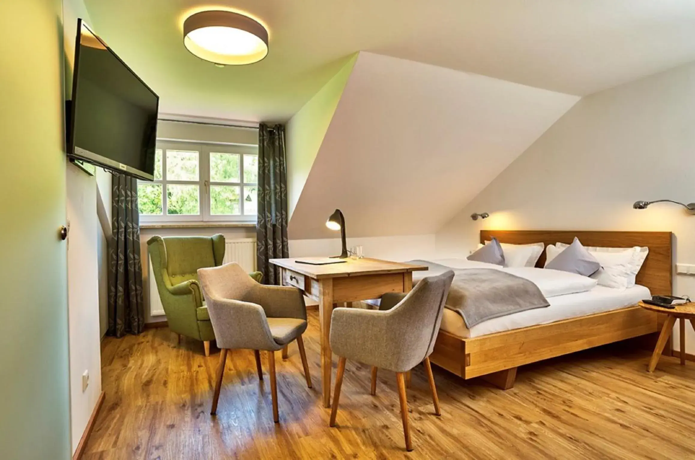 Double Room with Mountain View - single occupancy in Wild-Berghof Buchet Double Room with Mountain View - single occupancy in Wild-Berghof Buchet