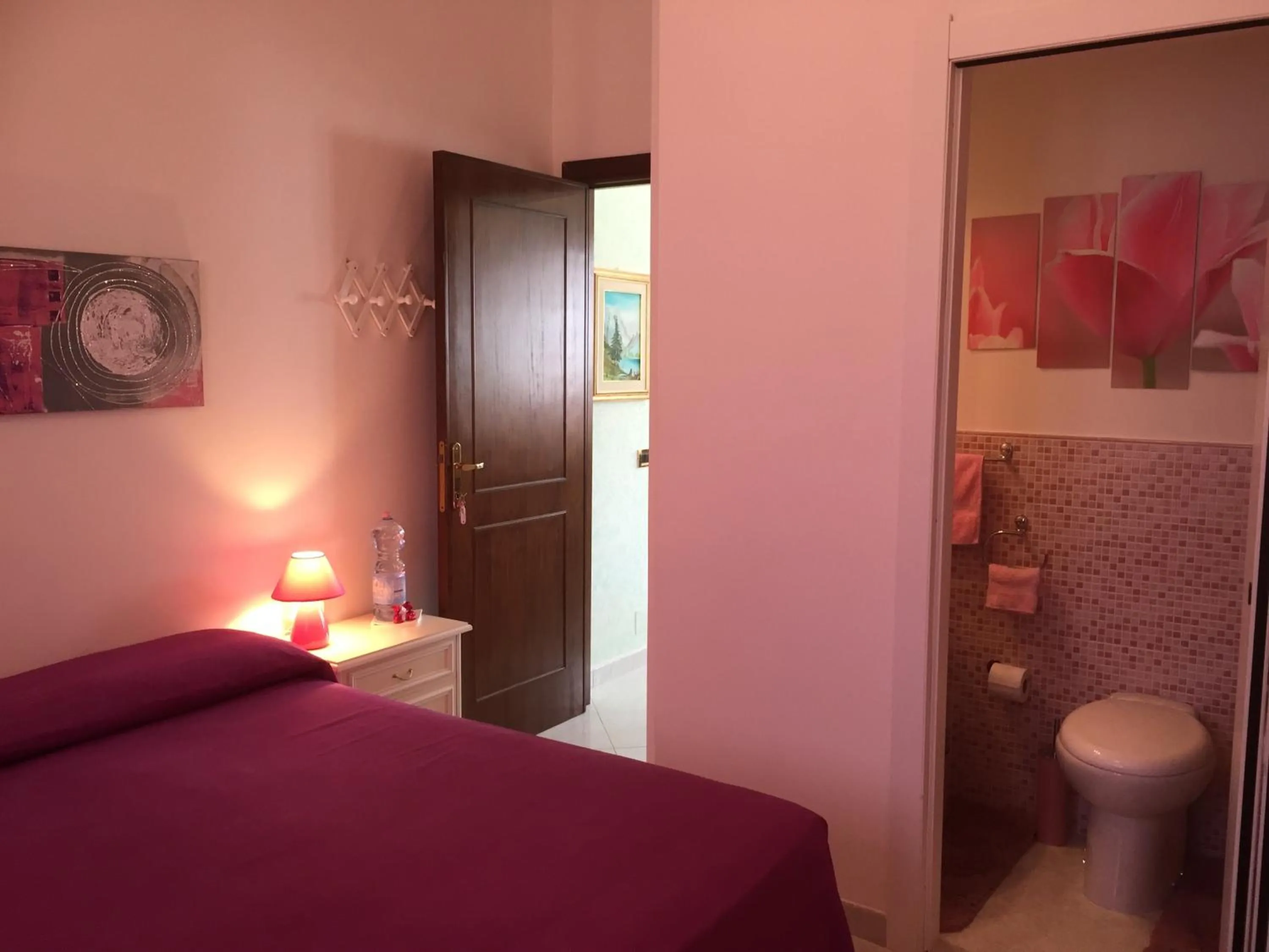 Bed in L'Aurora Viola