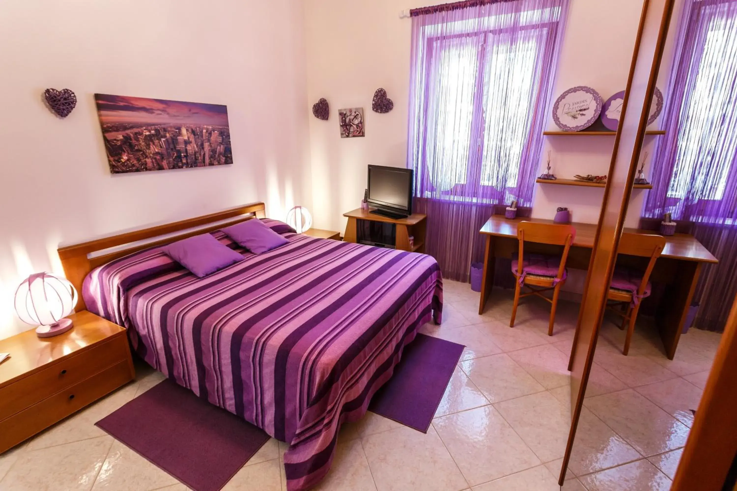 Double Room with Terrace in L'Aurora Viola Double Room with Terrace in L'Aurora Viola