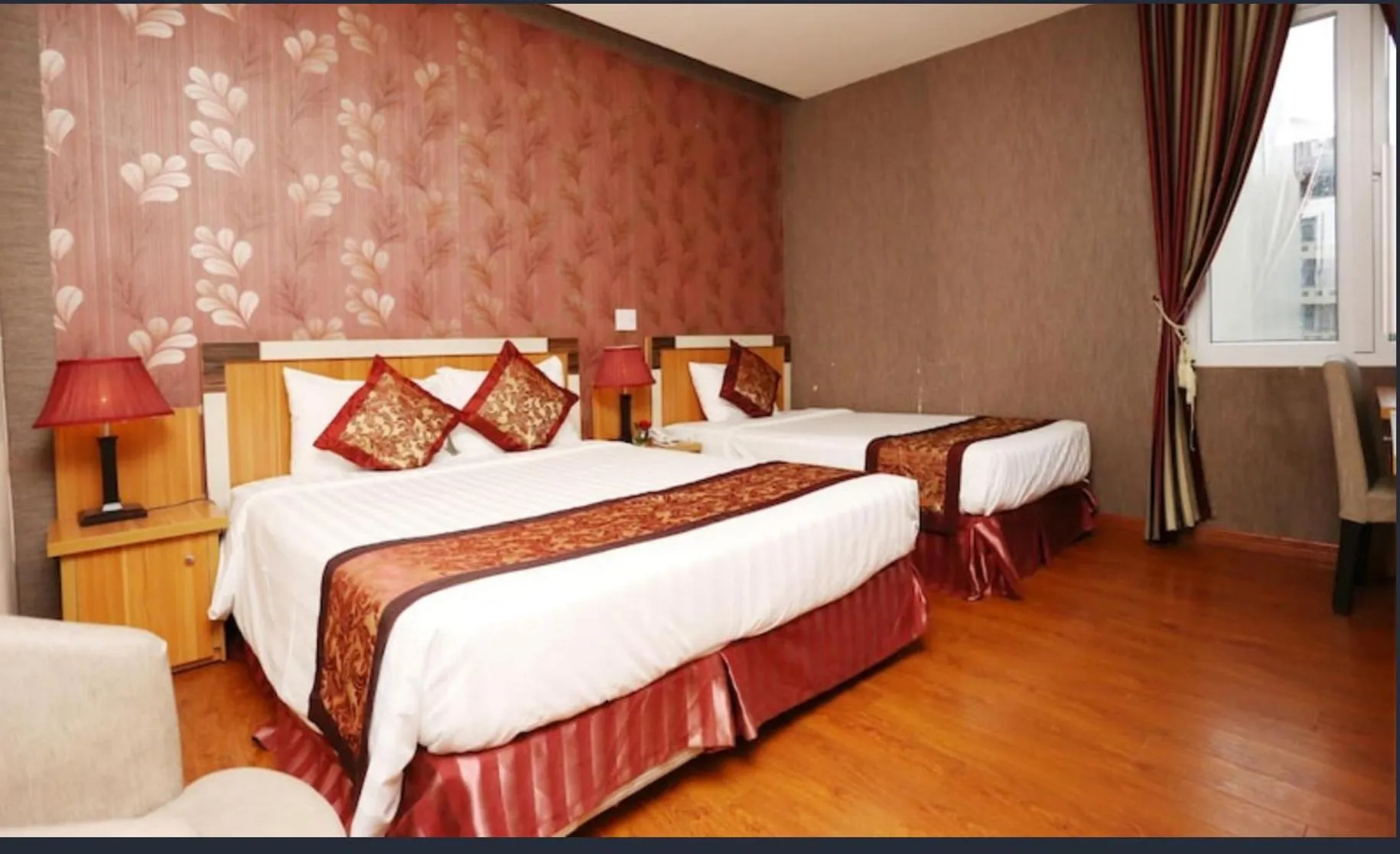 Bedroom, Bed in Pho Nui Hotel