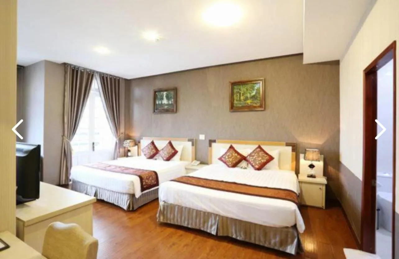 Bed in Pho Nui Hotel