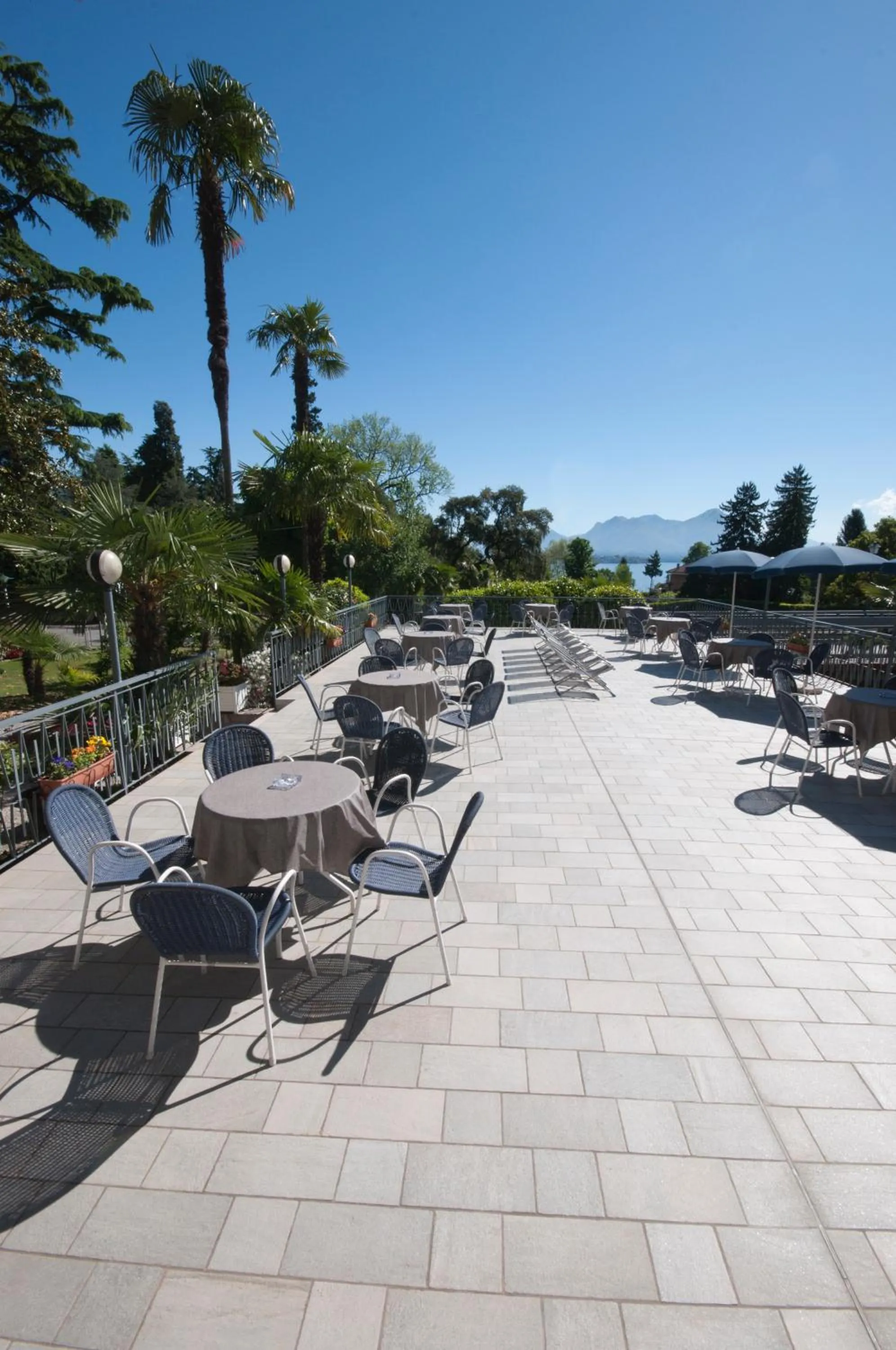 Balcony/Terrace in Hotel Alpi