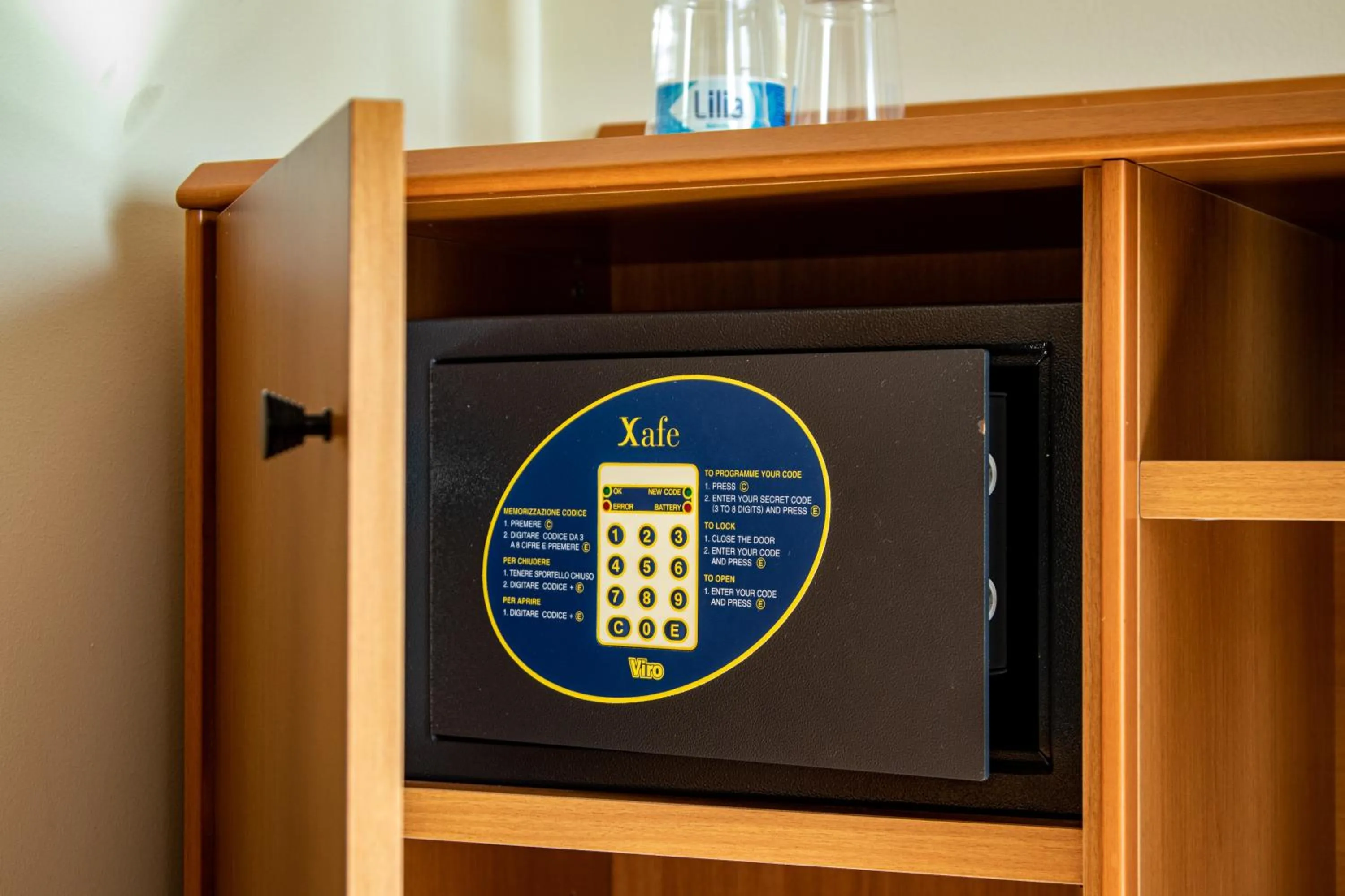 Decorative detail in Hotel Alpi