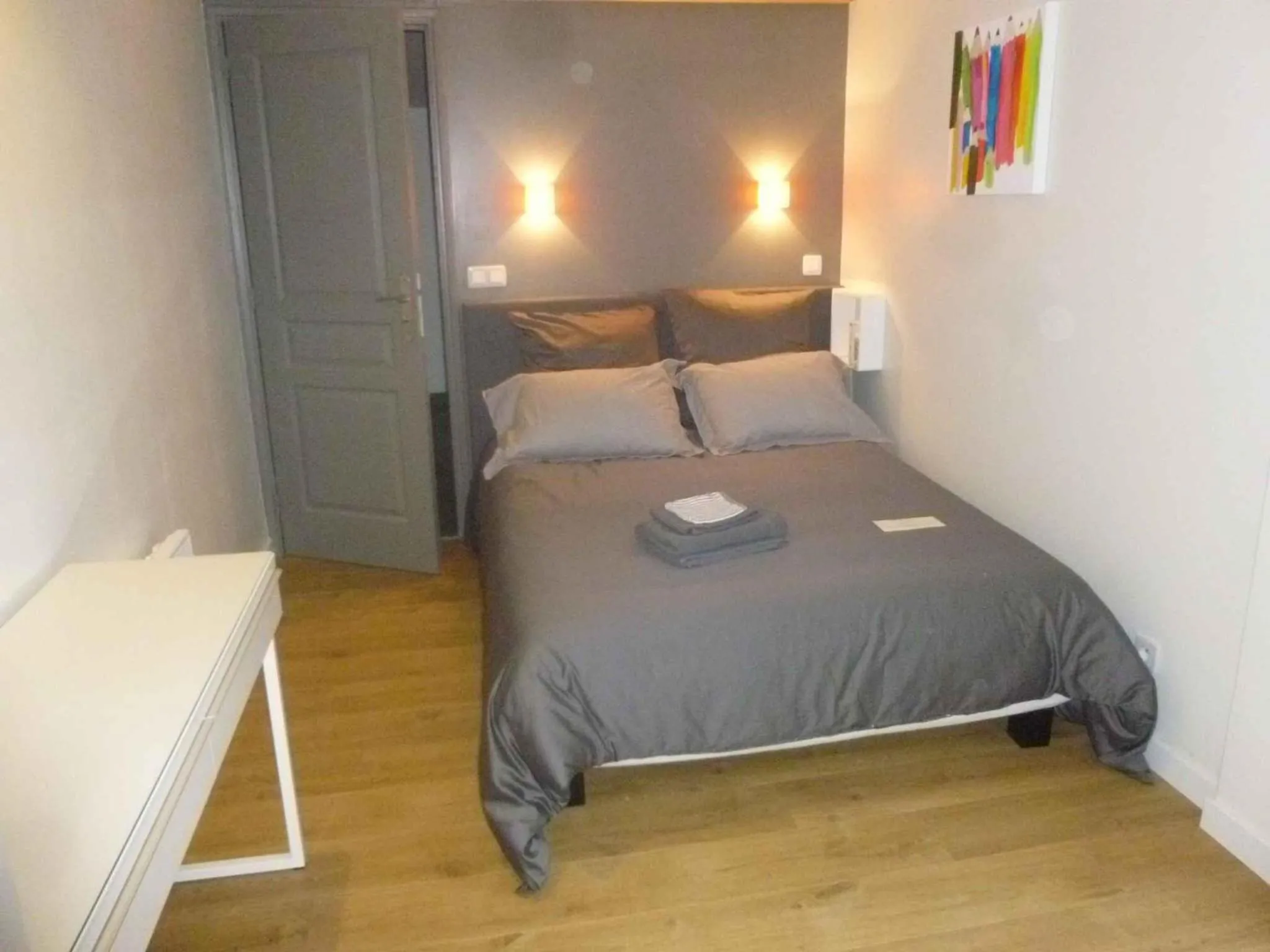 Bedroom, Bed in Chambre d'hôtes "Mirabel"