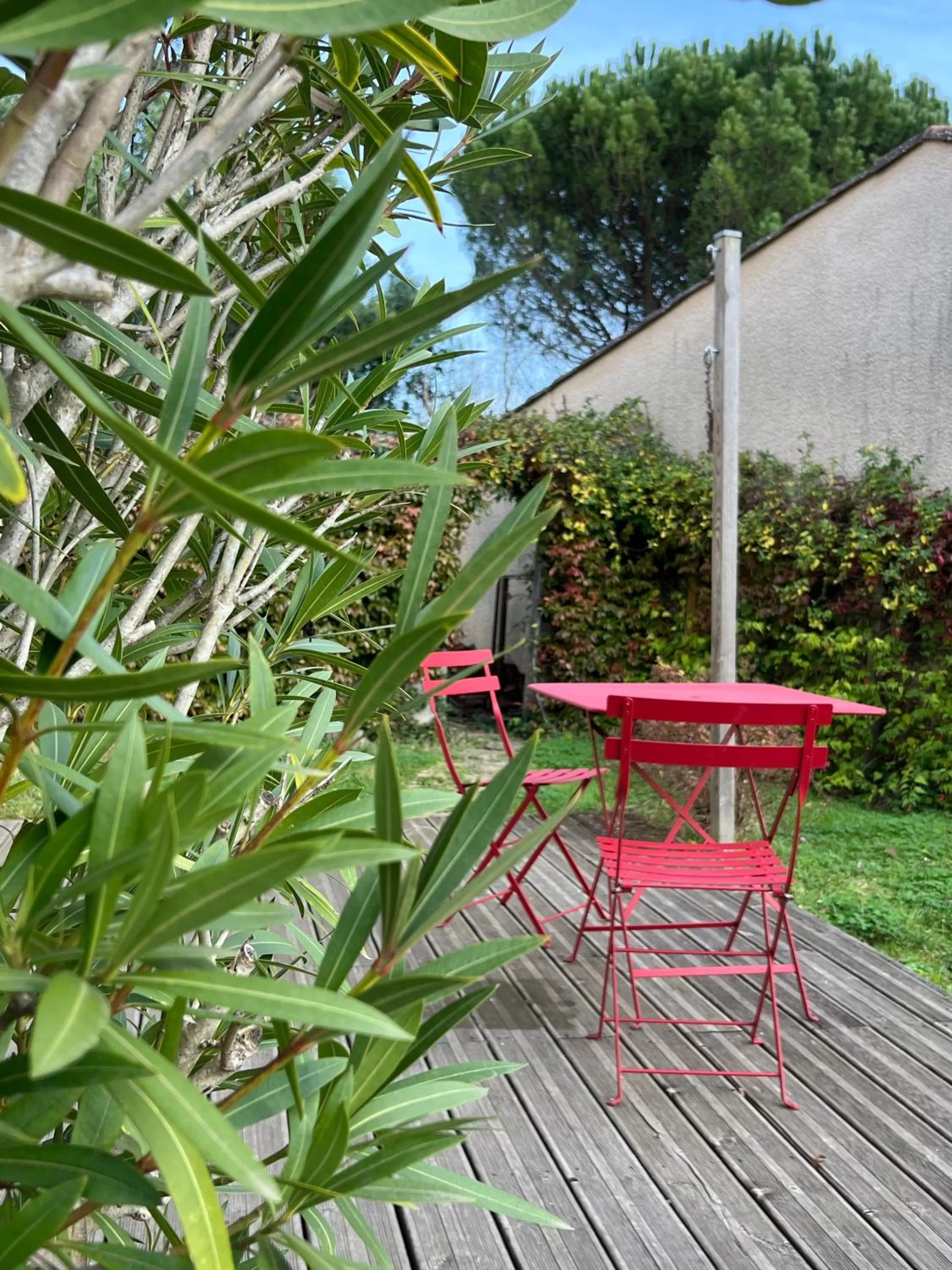 Garden in Chambre d'hôtes "Mirabel"