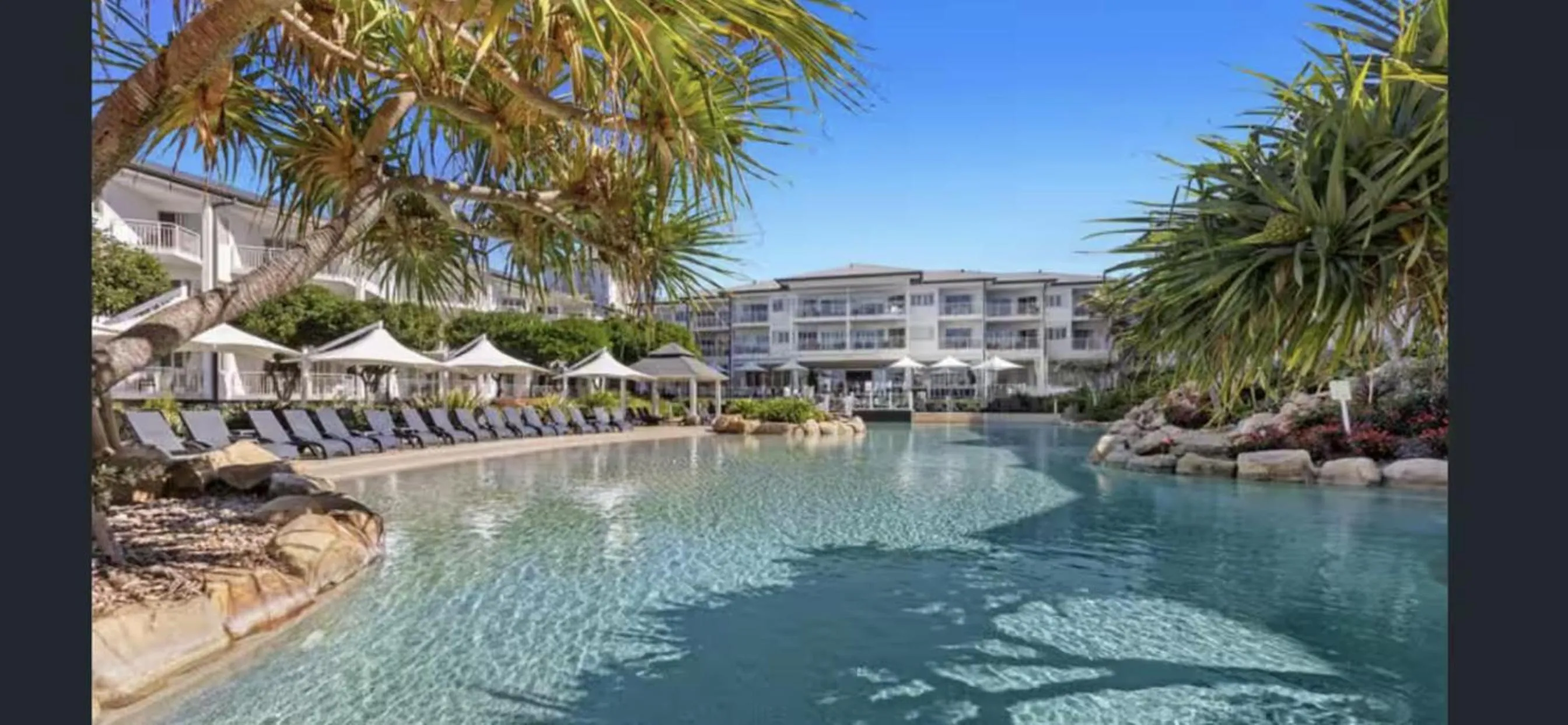 Resort on Salt Beach