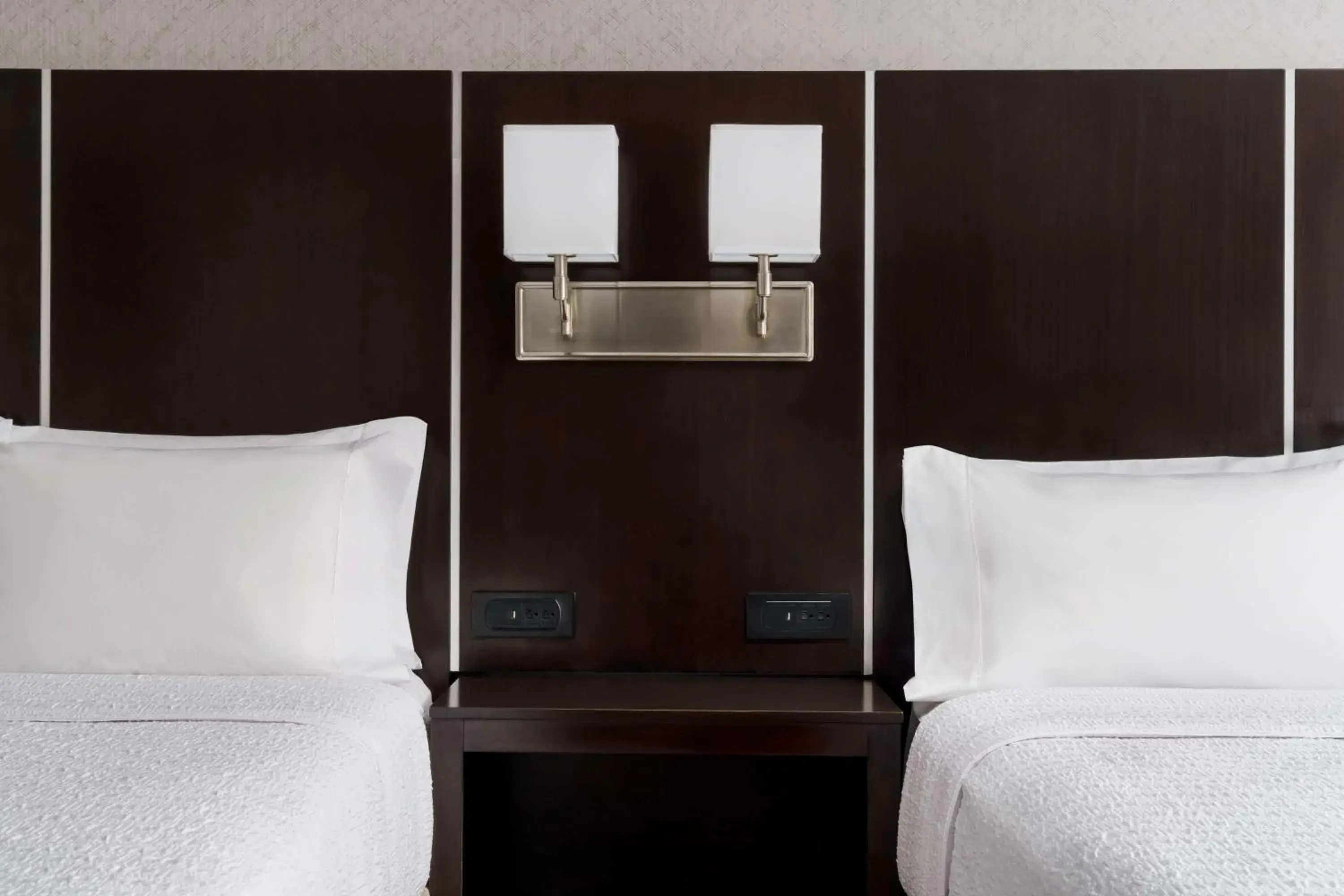 Bed in Hampton Inn Times Square Central Bed in Hampton Inn Times Square Central