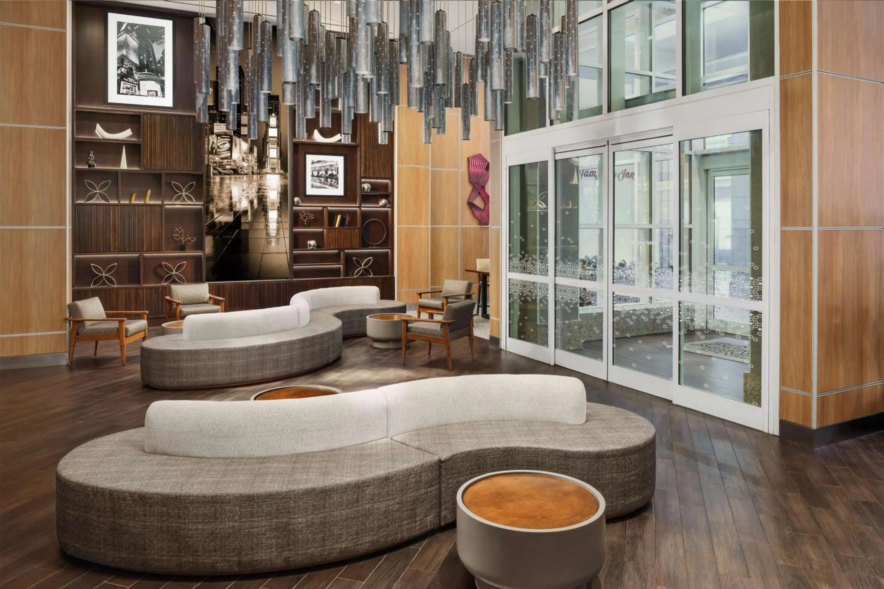 Lobby or reception in Hampton Inn Times Square Central
