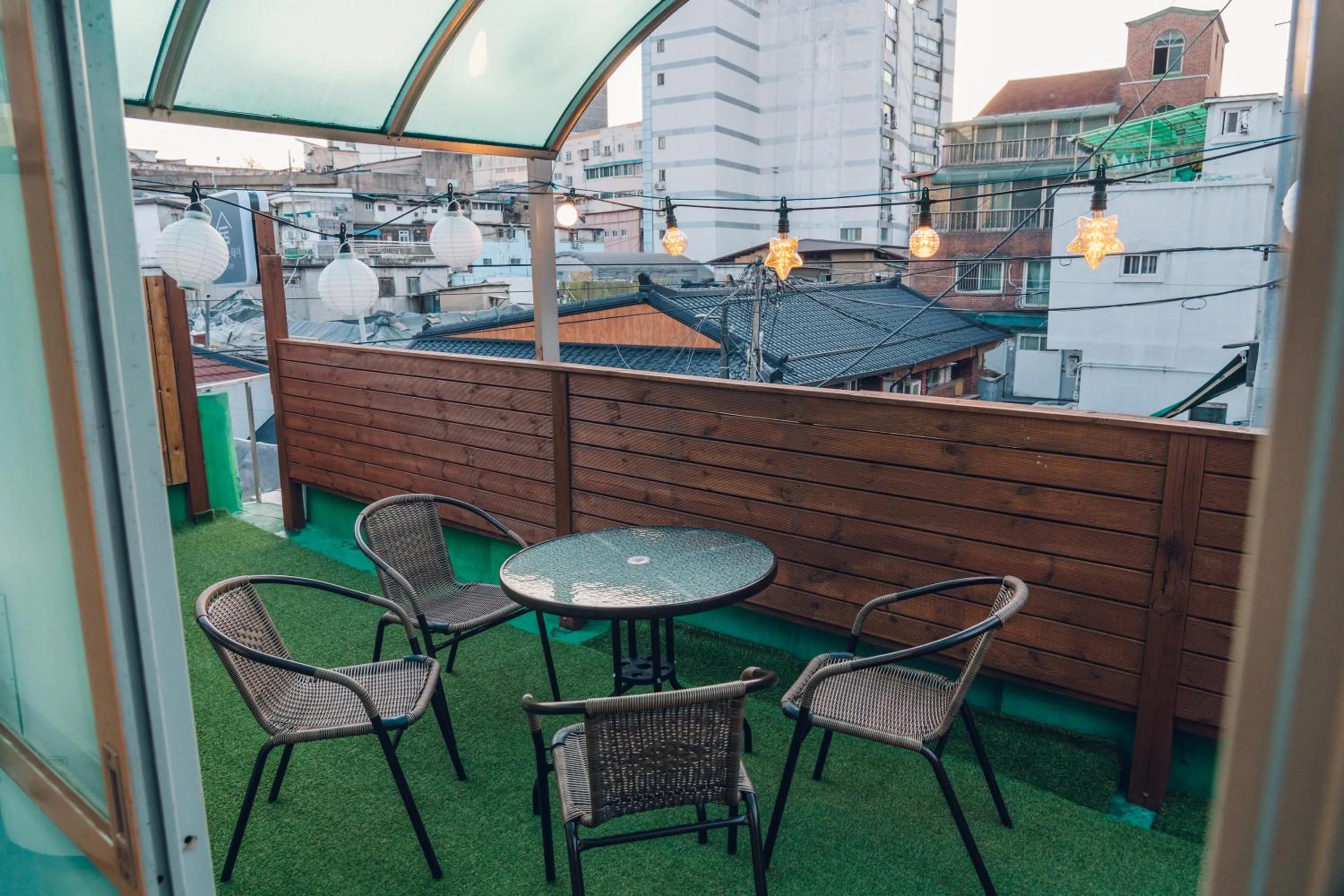 Balcony/Terrace in DDM Stay