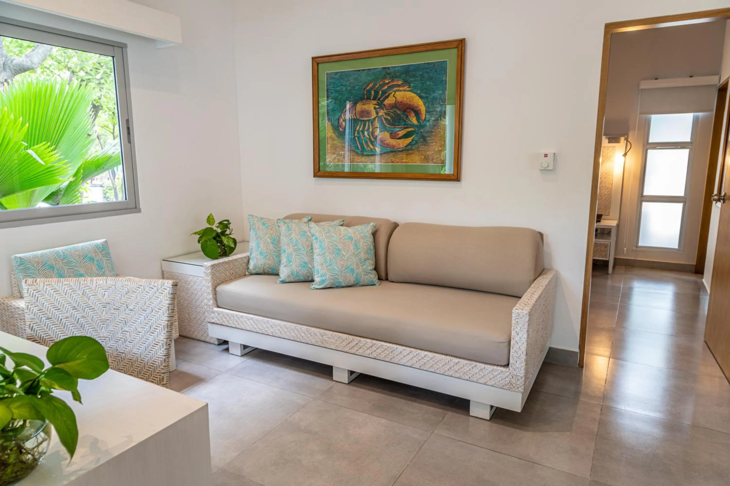 Living room in Hotel Irotama Bungalows & Bohios