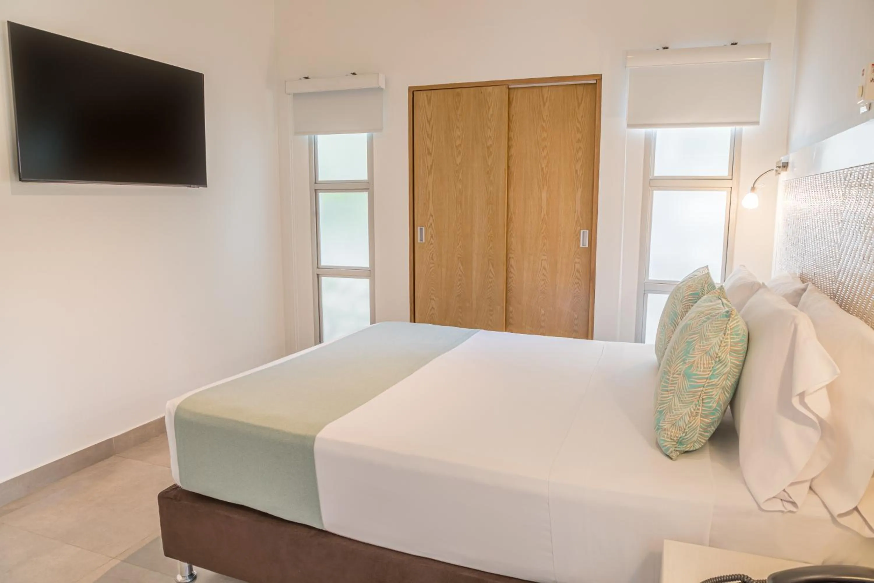 Bed in Hotel Irotama Bungalows & Bohios